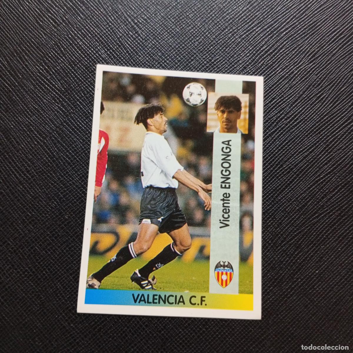 Cromos de F&uacute;tbol: 21 ENGONGA VALENCIA PANINI 1996 1997 CROMO FUTBOL LIGA 96 97 - SIN PEGAR - A190 PG56 B
