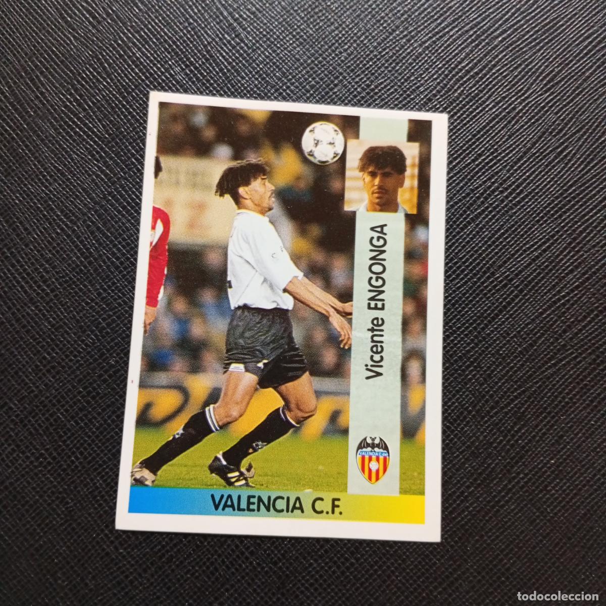 Cromos de F&uacute;tbol: 21 ENGONGA VALENCIA PANINI 1996 1997 CROMO FUTBOL LIGA 96 97 - SIN PEGAR - A190 PG60 B