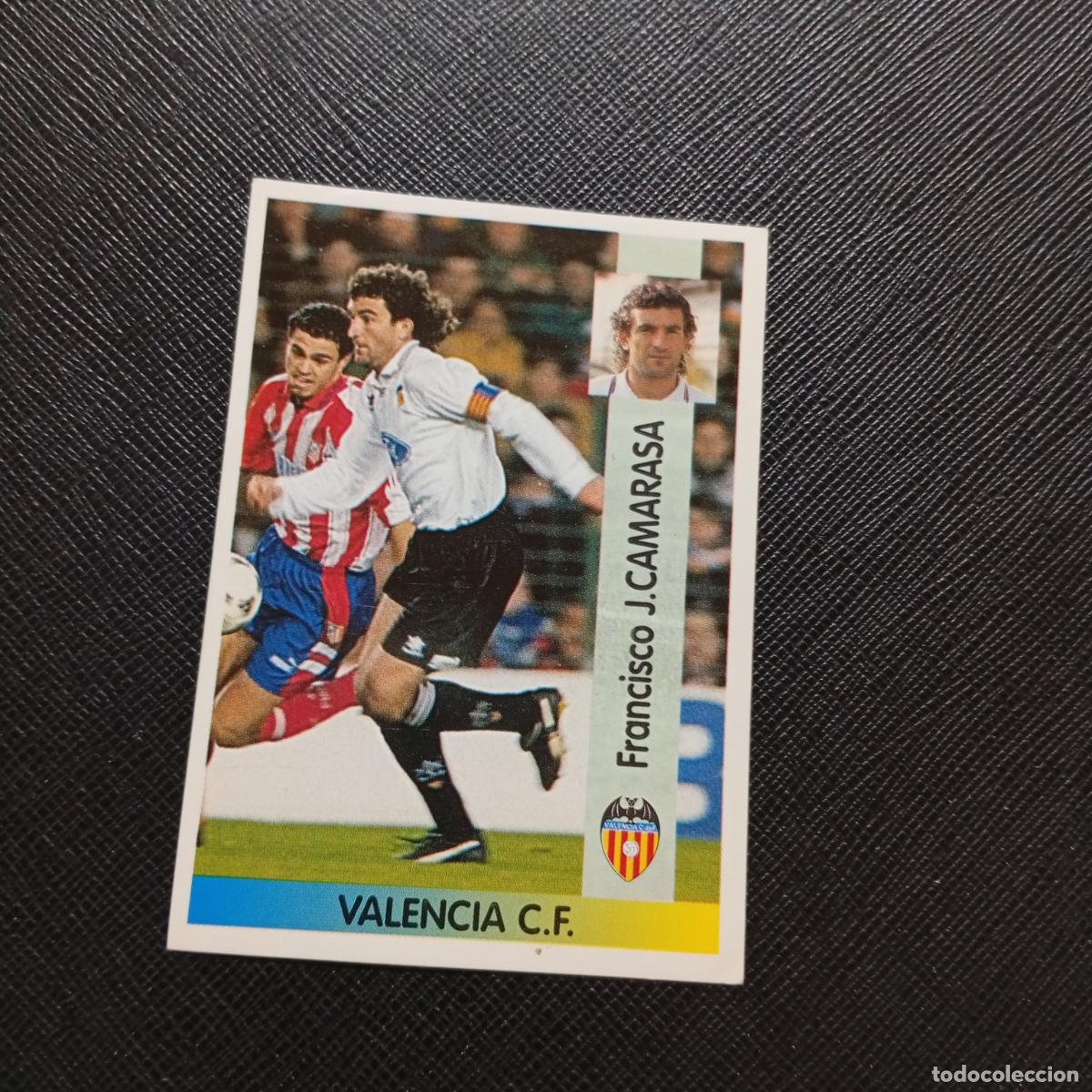Cromos de F&uacute;tbol: 20 CAMARASA VALENCIA PANINI 1996 1997 CROMO FUTBOL LIGA 96 97 - SIN PEGAR - A190 PG61