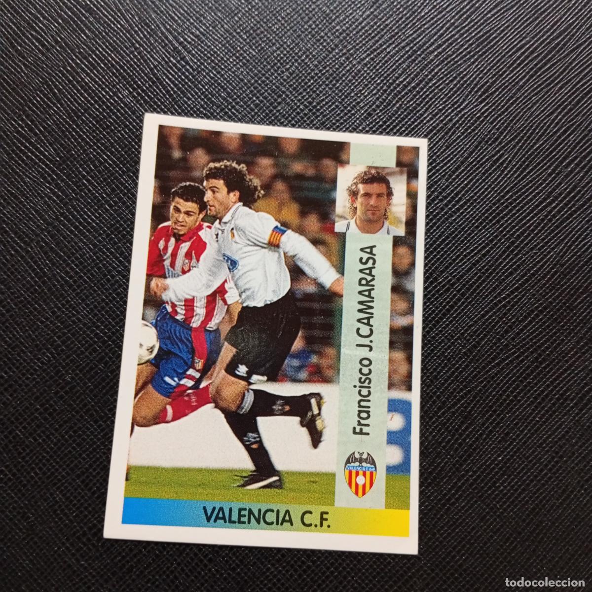 Cromos de F&uacute;tbol: 20 CAMARASA VALENCIA PANINI 1996 1997 CROMO FUTBOL LIGA 96 97 - SIN PEGAR - A190 PG61 B