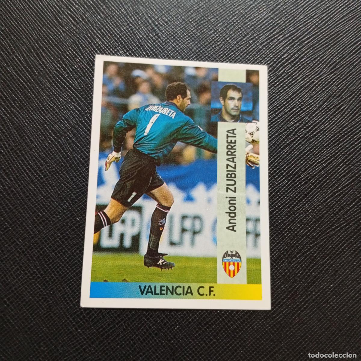 Cromos de F&uacute;tbol: 17 ZUBIZARRETA VALENCIA PANINI 1996 1997 CROMO FUTBOL LIGA 96 97 - SIN PEGAR - A190 PG61