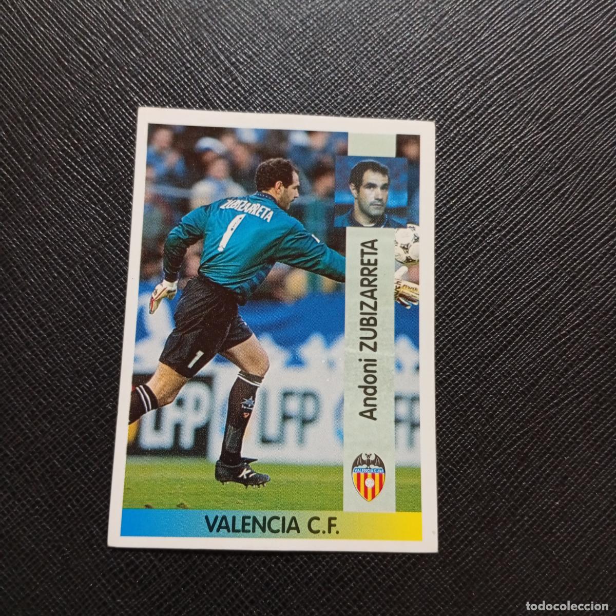 Cromos de F&uacute;tbol: 17 ZUBIZARRETA VALENCIA PANINI 1996 1997 CROMO FUTBOL LIGA 96 97 - SIN PEGAR - A190 PG62