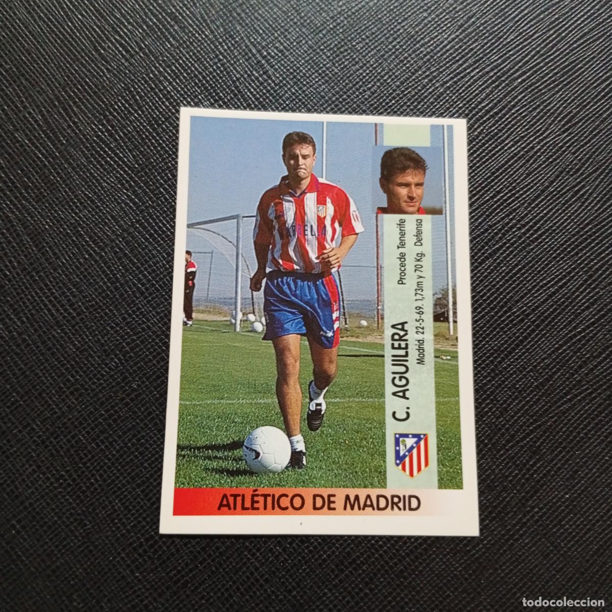 Cromos de F&uacute;tbol: 408 AGUILERA AT MADRID PANINI 1996 1997 CROMO FUTBOL LIGA 96 97 - SIN PEGAR - A190 PG62