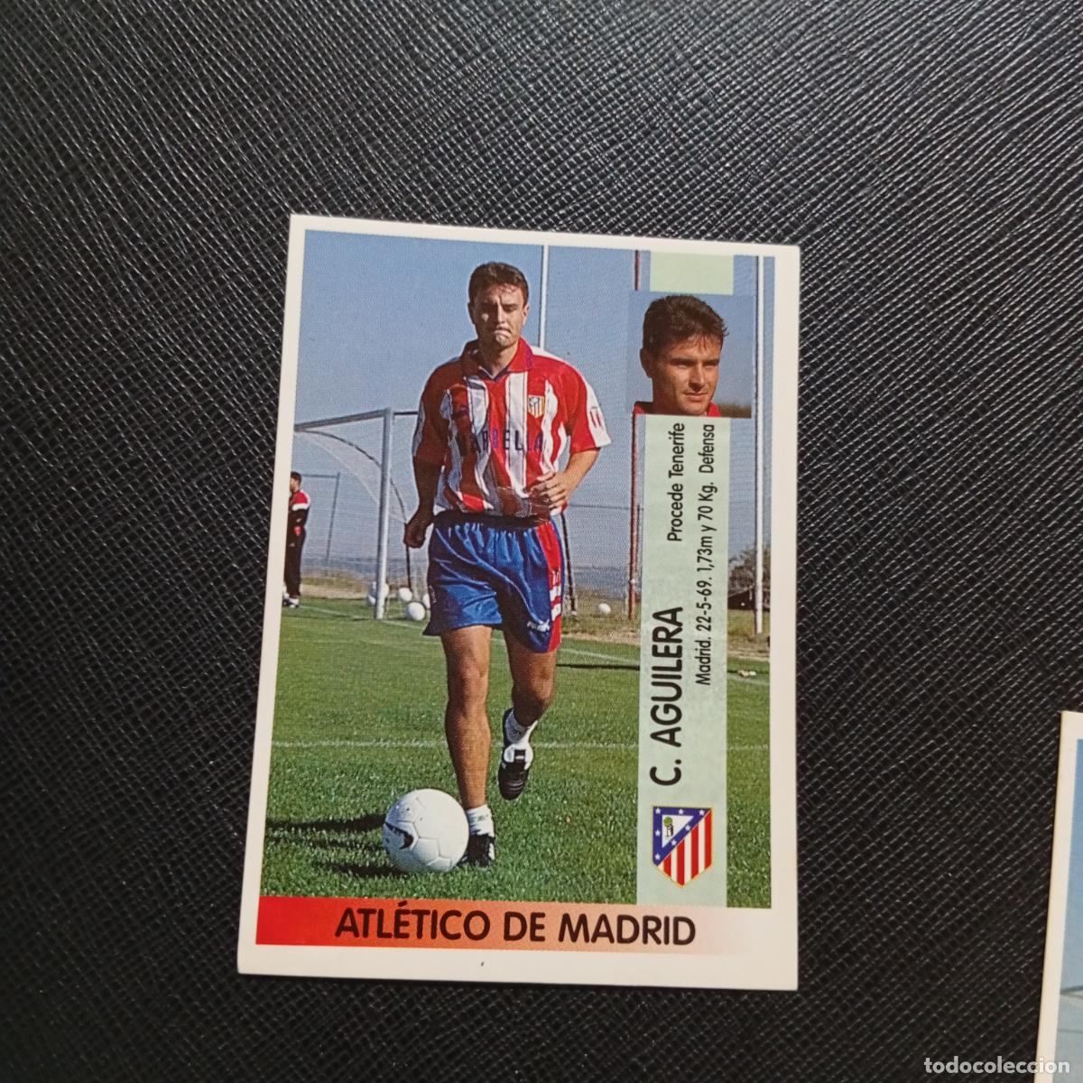 Cromos de F&uacute;tbol: 408 AGUILERA AT MADRID PANINI 1996 1997 CROMO FUTBOL LIGA 96 97 - SIN PEGAR - A190 PG68 B