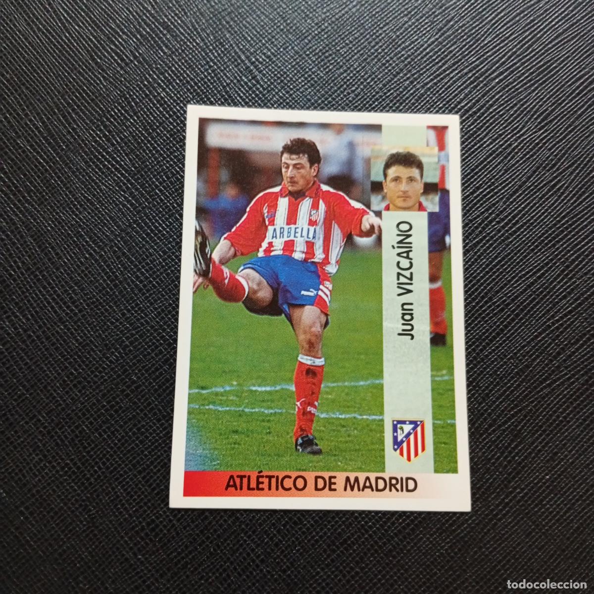 Cromos de F&uacute;tbol: 10 VIZCAINO AT MADRID PANINI 1996 1997 CROMO FUTBOL LIGA 96 97 - SIN PEGAR - A190 PG69