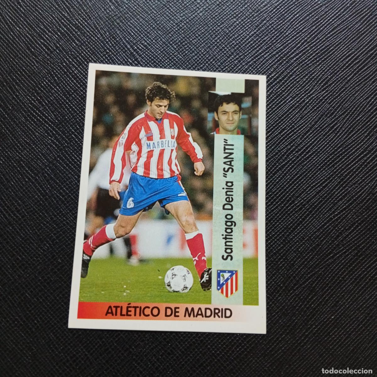 Cromos de F&uacute;tbol: 4 SANTI AT MADRID PANINI 1996 1997 CROMO FUTBOL LIGA 96 97 - SIN PEGAR - A190 PG71