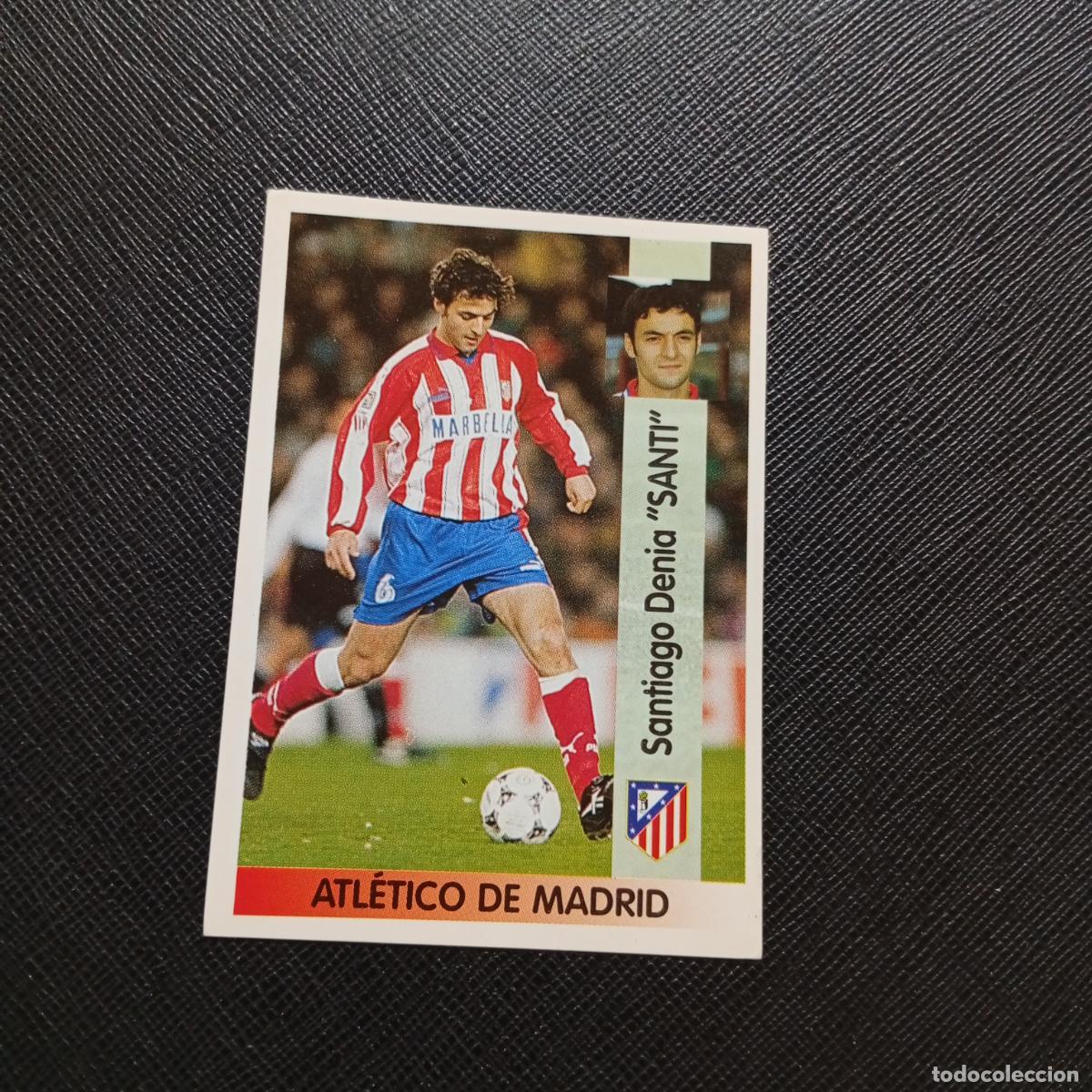 Cromos de F&uacute;tbol: 4 SANTI AT MADRID PANINI 1996 1997 CROMO FUTBOL LIGA 96 97 - SIN PEGAR - A190 PG71 B