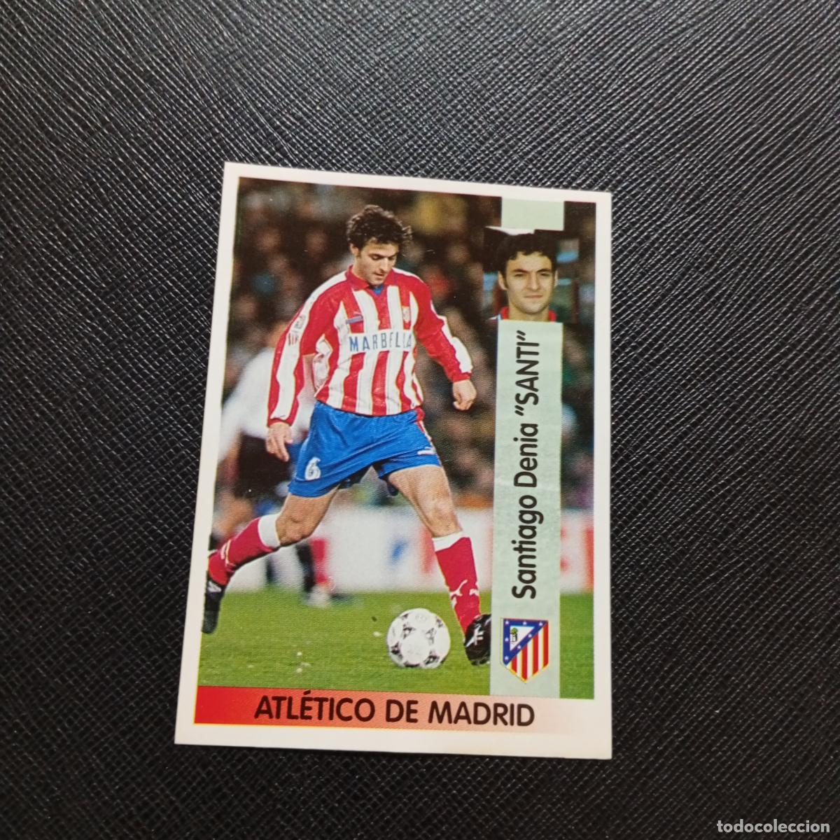 Cromos de F&uacute;tbol: 4 SANTI AT MADRID PANINI 1996 1997 CROMO FUTBOL LIGA 96 97 - SIN PEGAR - A190 PG72