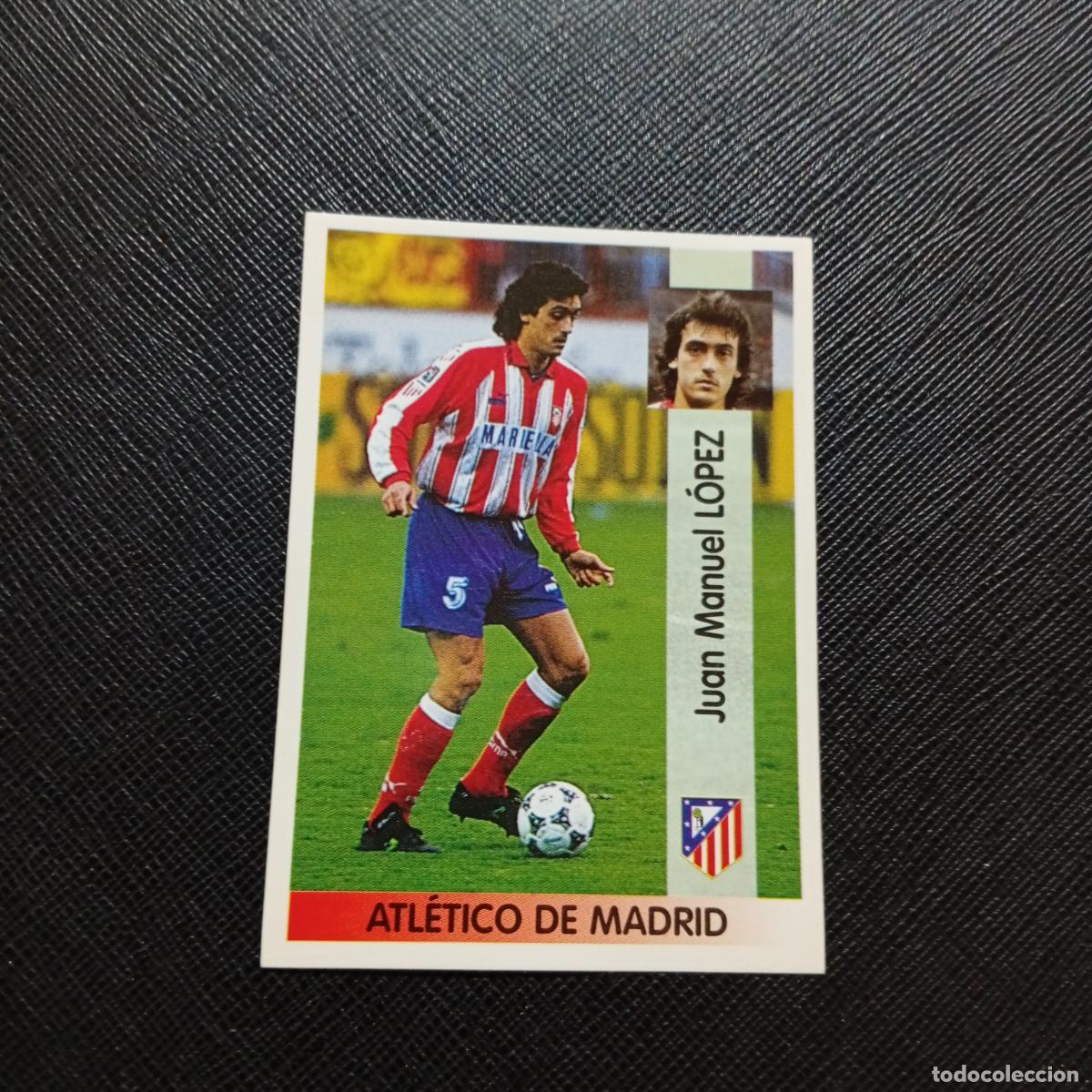 Cromos de F&uacute;tbol: 3 LOPEZ AT MADRID PANINI 1996 1997 CROMO FUTBOL LIGA 96 97 - SIN PEGAR - A190 PG72