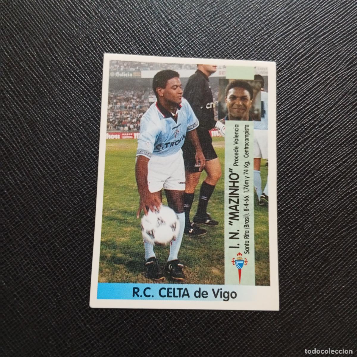 Cartes &agrave; collectionner de Football: 378 MAZINHO CELTA PANINI 1996 1997 CROMO FUTBOL LIGA 96 97 - SIN PEGAR - A190 PG73