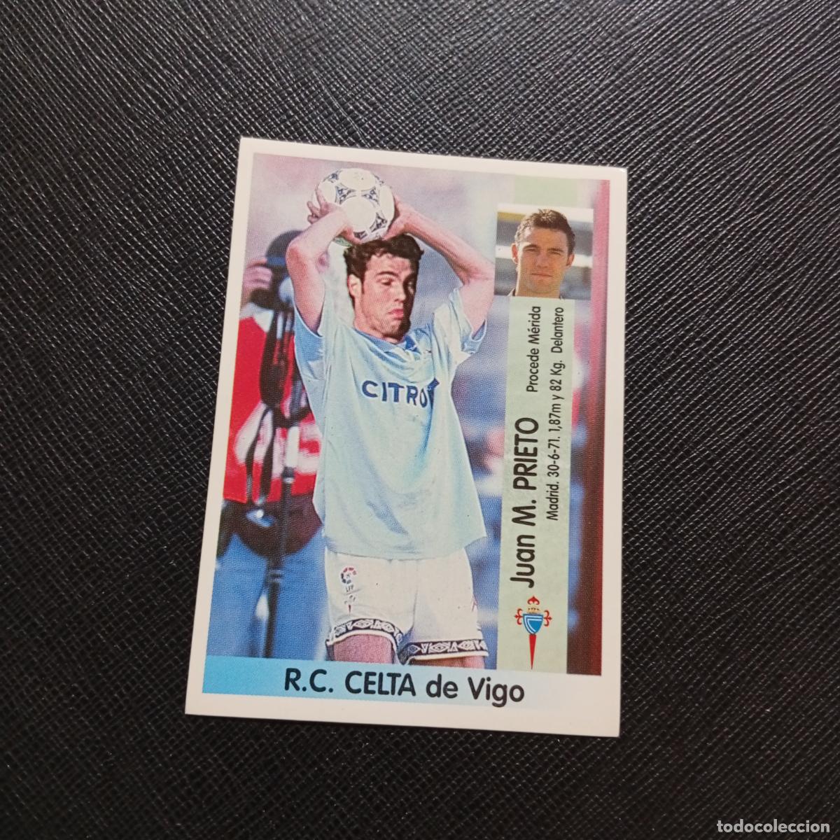 Cartes &agrave; collectionner de Football: 364 PRIETO CELTA PANINI 1996 1997 CROMO FUTBOL LIGA 96 97 - SIN PEGAR - A190 PG73 B
