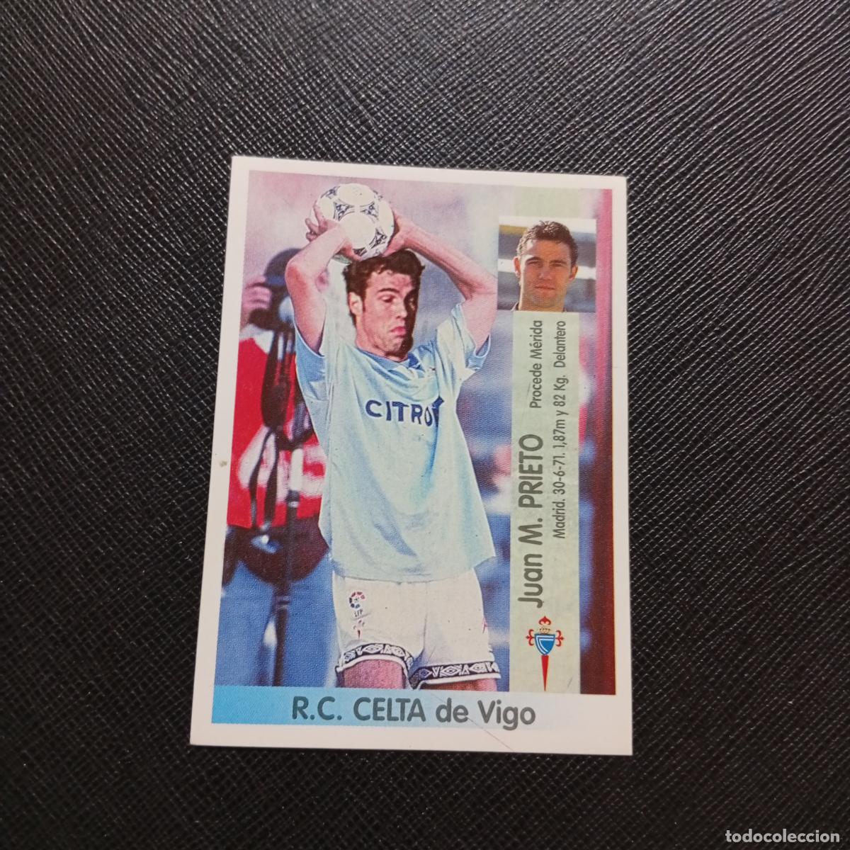 Cromos de F&uacute;tbol: 364 PRIETO CELTA PANINI 1996 1997 CROMO FUTBOL LIGA 96 97 - SIN PEGAR - A190 PG74 C