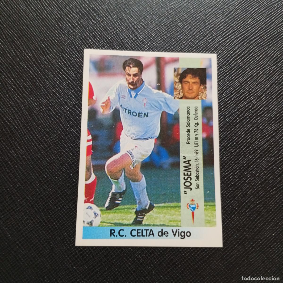 Cromos de F&uacute;tbol: 359 JOSEMA CELTA PANINI 1996 1997 CROMO FUTBOL LIGA 96 97 - SIN PEGAR - A190 PG74 B