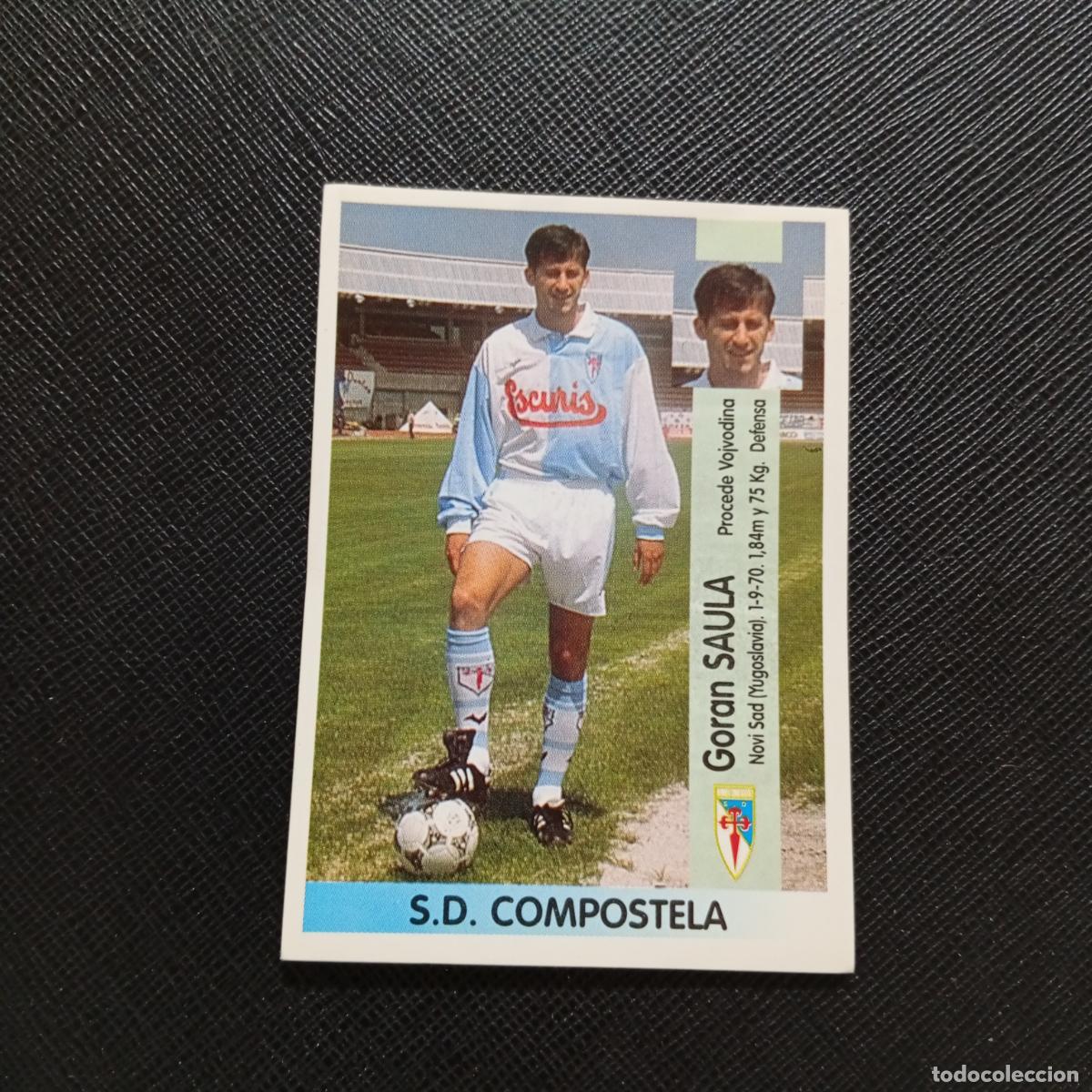 Cromos de F&uacute;tbol: 368 SAULA COMPOSTELA PANINI 1996 1997 CROMO FUTBOL LIGA 96 97 - SIN PEGAR - A190 PG74