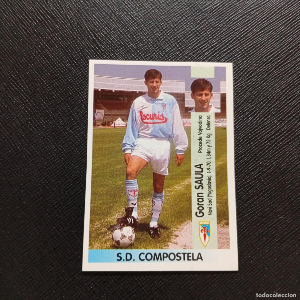 Cromos de F&uacute;tbol: 368 SAULA COMPOSTELA PANINI 1996 1997 CROMO FUTBOL LIGA 96 97 - SIN PEGAR - A190 PG74 B