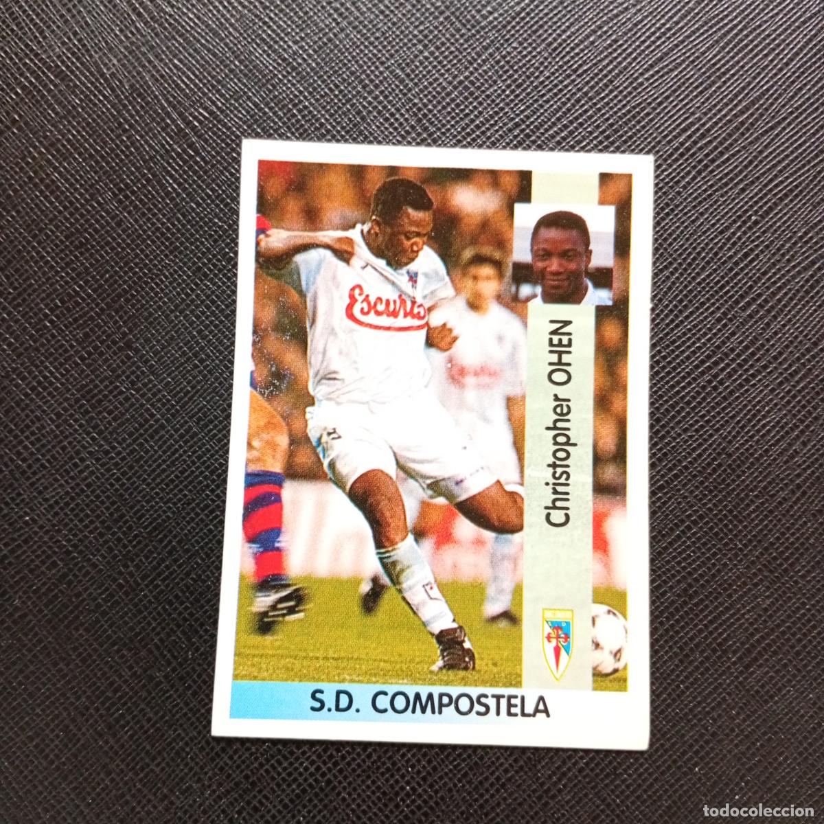 Cromos de F&uacute;tbol: 157 OHEN COMPOSTELA PANINI 1996 1997 CROMO FUTBOL LIGA 96 97 - SIN PEGAR - A191 PG28