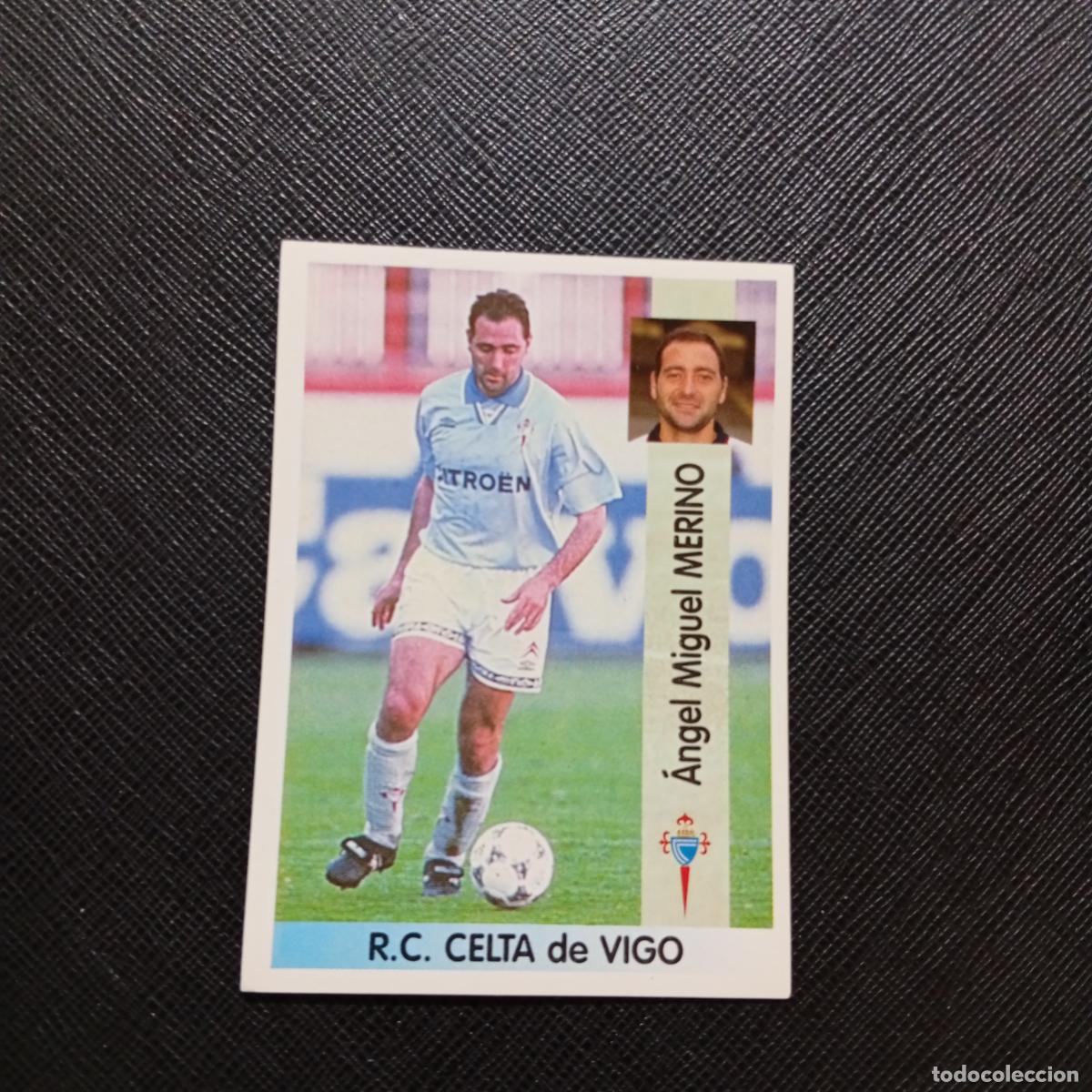 Cromos de F&uacute;tbol: 169 MERINO CELTA PANINI 1996 1997 CROMO FUTBOL LIGA 96 97 - SIN PEGAR - A191 PG37