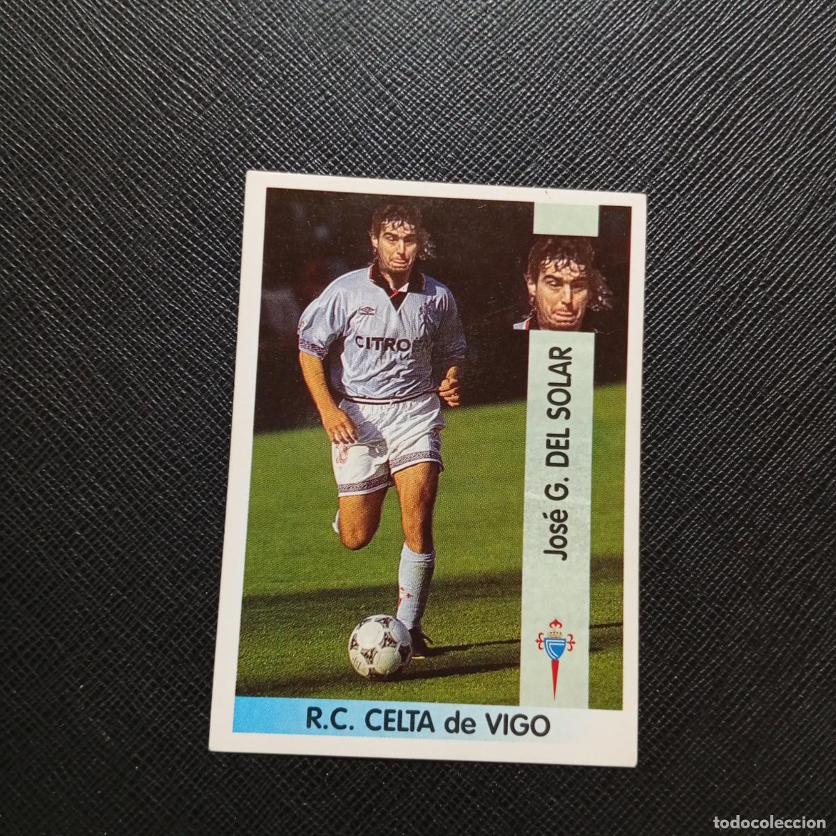Cromos de F&uacute;tbol: 168 DEL SOLAR CELTA PANINI 1996 1997 CROMO FUTBOL LIGA 96 97 - SIN PEGAR - A191 PG37