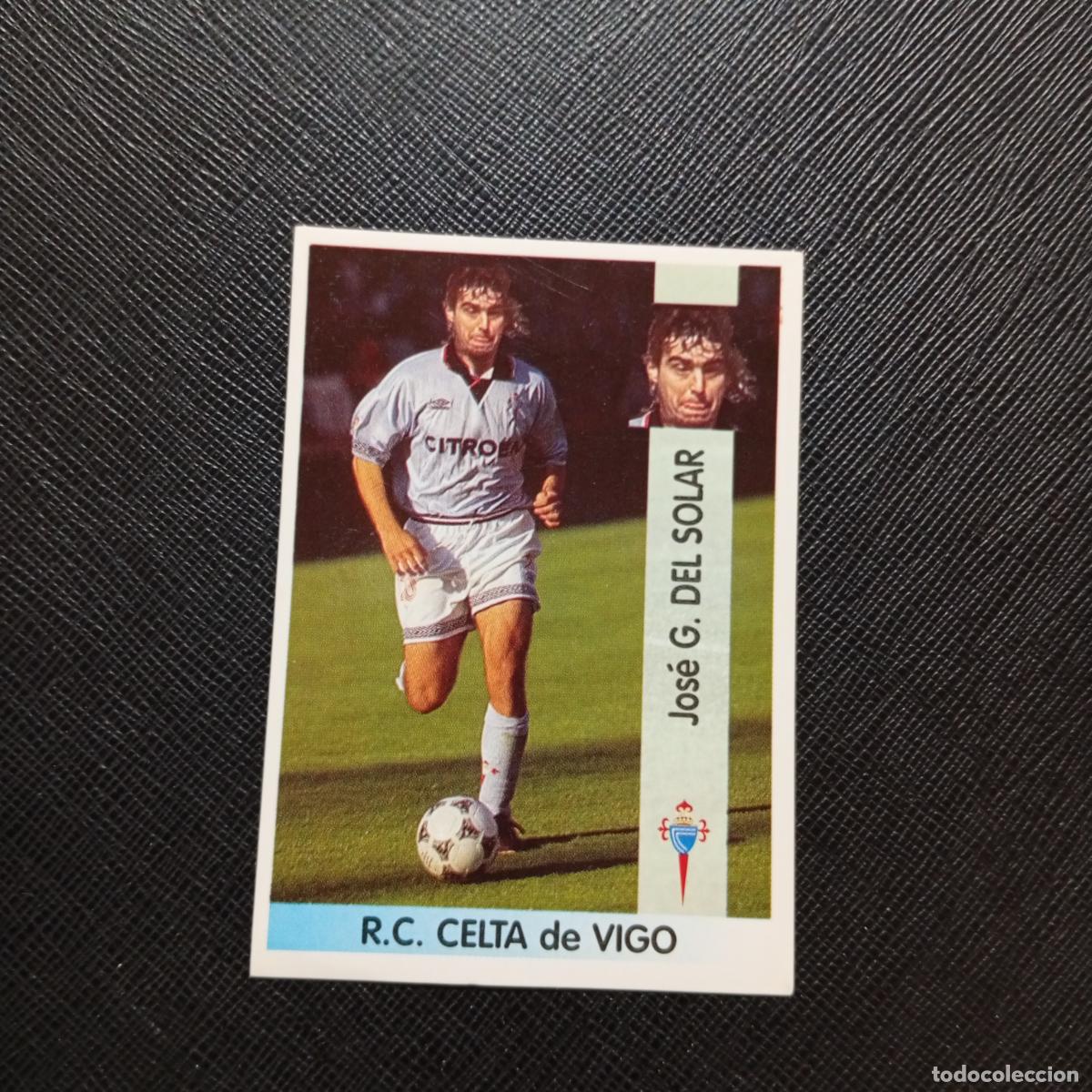 Cromos de F&uacute;tbol: 168 DEL SOLAR CELTA PANINI 1996 1997 CROMO FUTBOL LIGA 96 97 - SIN PEGAR - A191 PG37 B