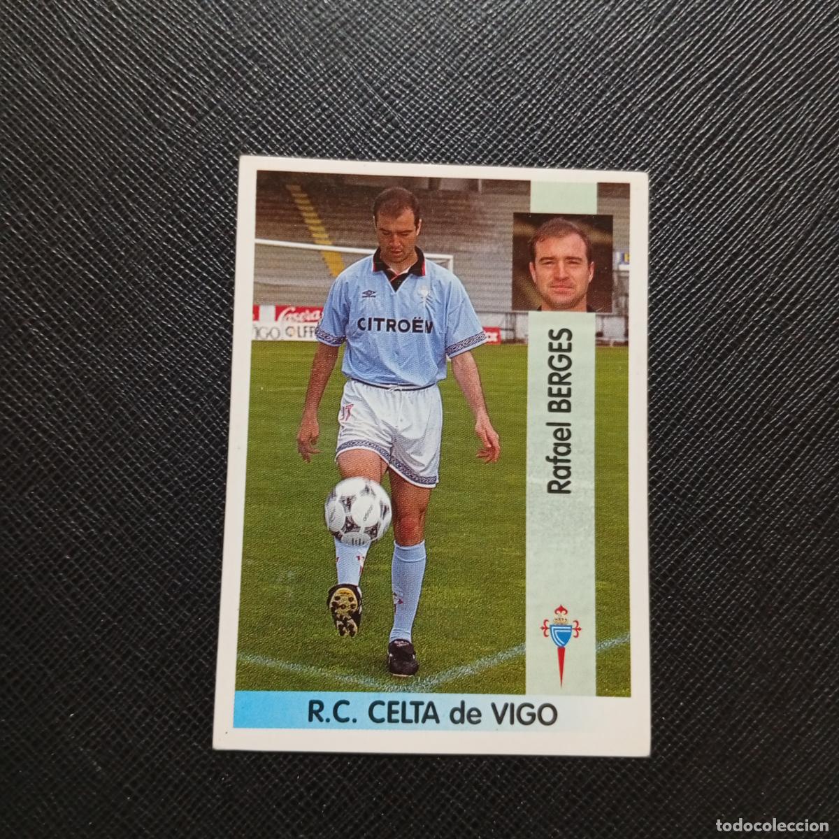 Cromos de F&uacute;tbol: 166 BERGES CELTA PANINI 1996 1997 CROMO FUTBOL LIGA 96 97 - SIN PEGAR - A191 PG109