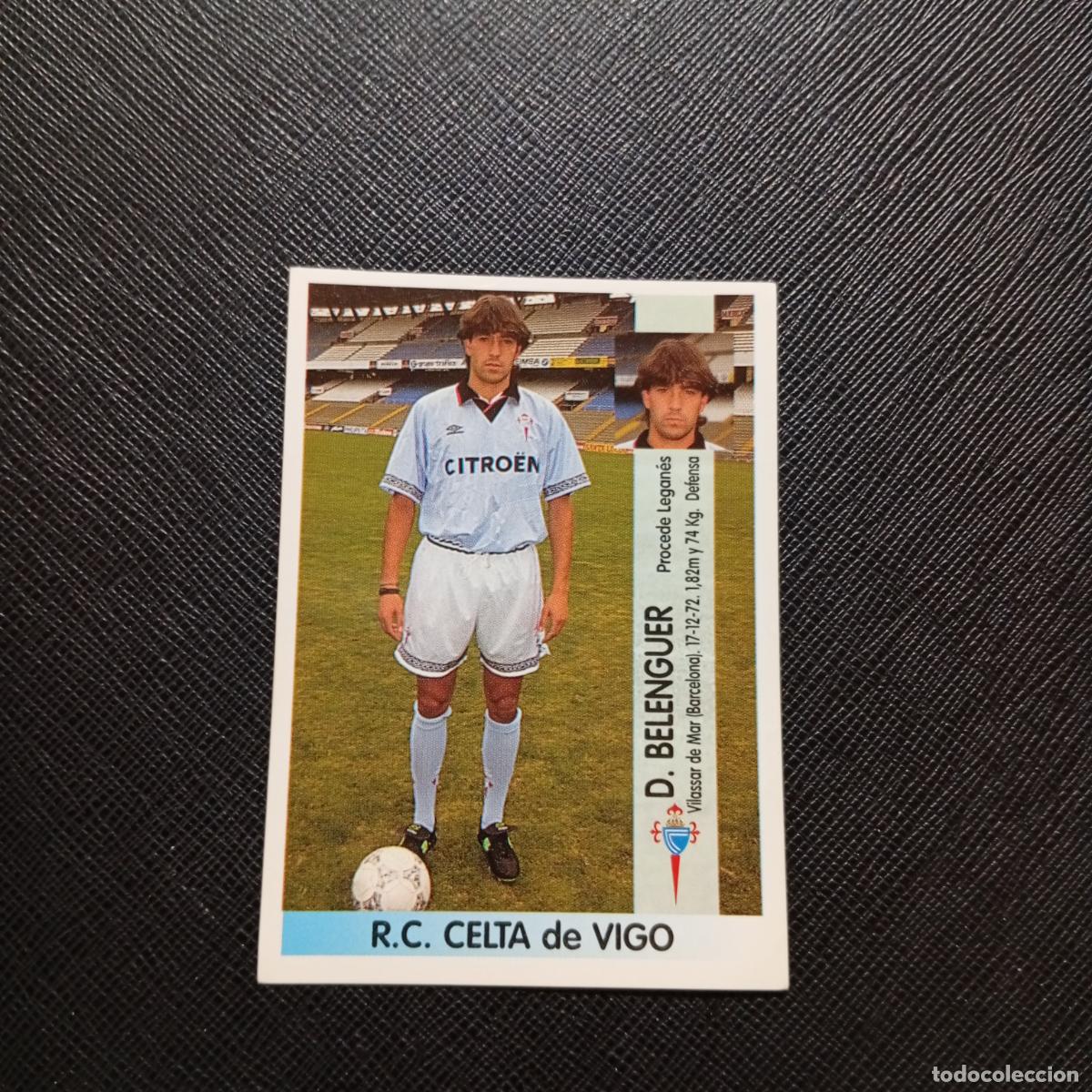 Cartes &agrave; collectionner de Football: 163A 163 BELENGUER CELTA PANINI 1996 1997 CROMO FUTBOL LIGA 96 97 - SIN PEGAR - A191 PG109