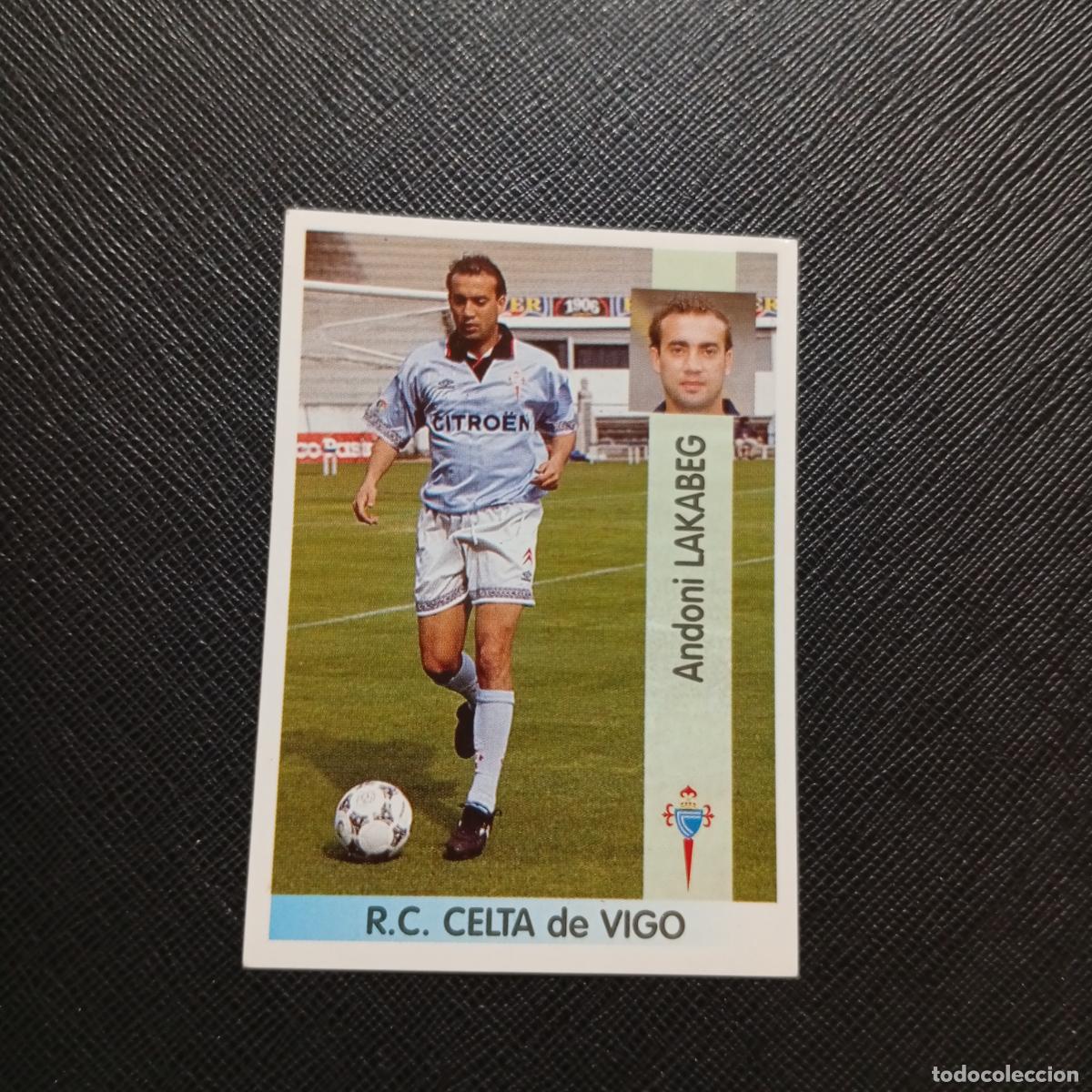 Cartes &agrave; collectionner de Football: 162 LAKABEG CELTA PANINI 1996 1997 CROMO FUTBOL LIGA 96 97 - SIN PEGAR - A191 PG118