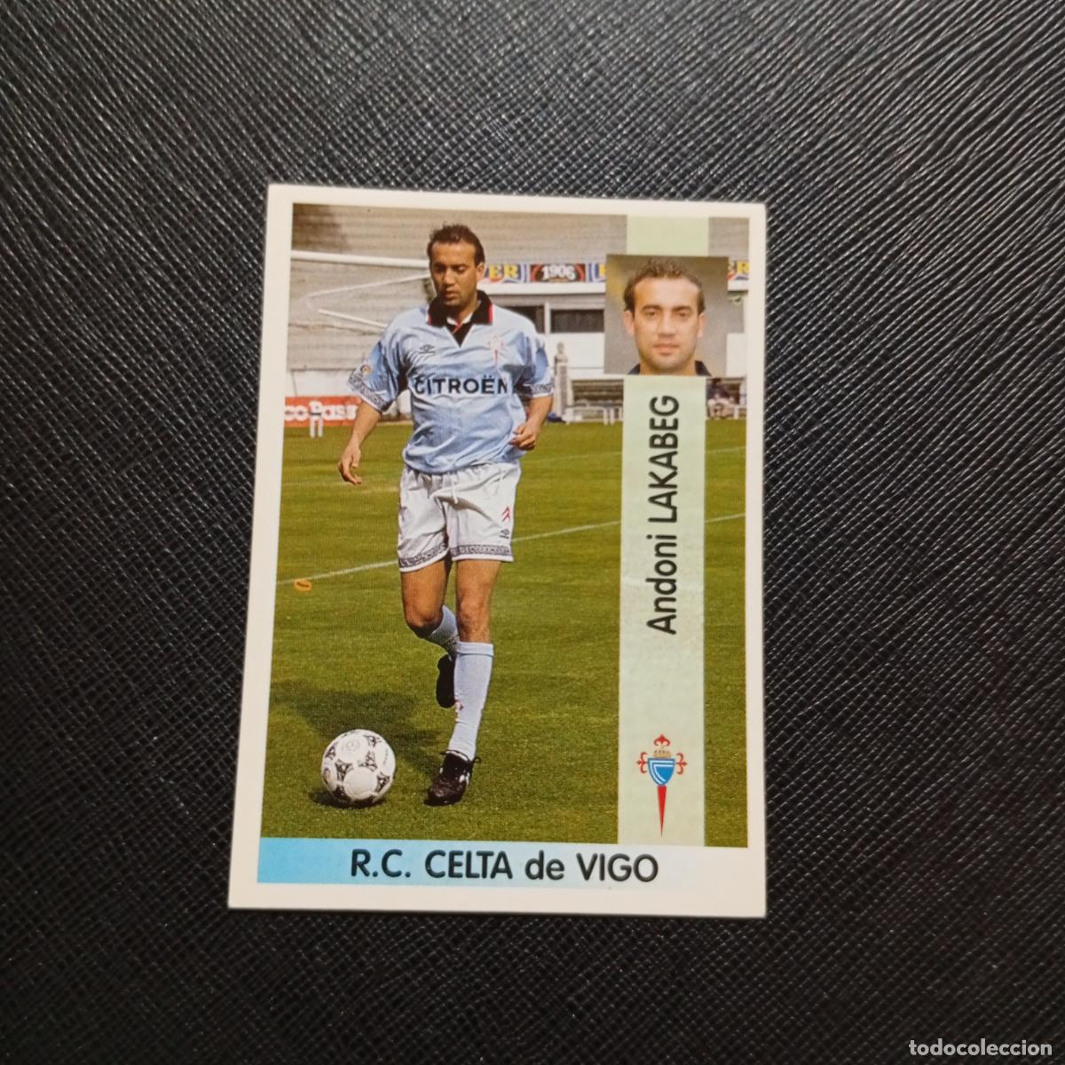 Cartes &agrave; collectionner de Football: 162 LAKABEG CELTA PANINI 1996 1997 CROMO FUTBOL LIGA 96 97 - SIN PEGAR - A191 PG118 B