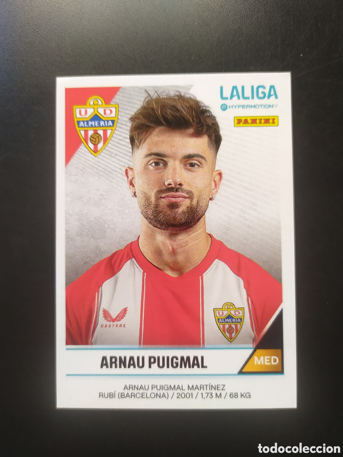 Cartes &agrave; collectionner de Football: Liga Hypermotion 2024 2025 24 25 panini Arnau Puigmal n&deg; 34 Almeria