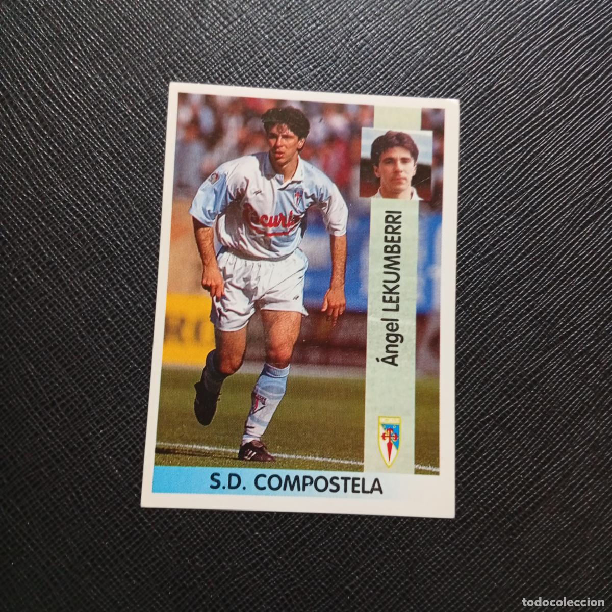 Cartes &agrave; collectionner de Football: 154 LEKUMBERRI COMPOSTELA PANINI 1996 1997 CROMO FUTBOL LIGA 96 97 - SIN PEGAR - A191 PG136