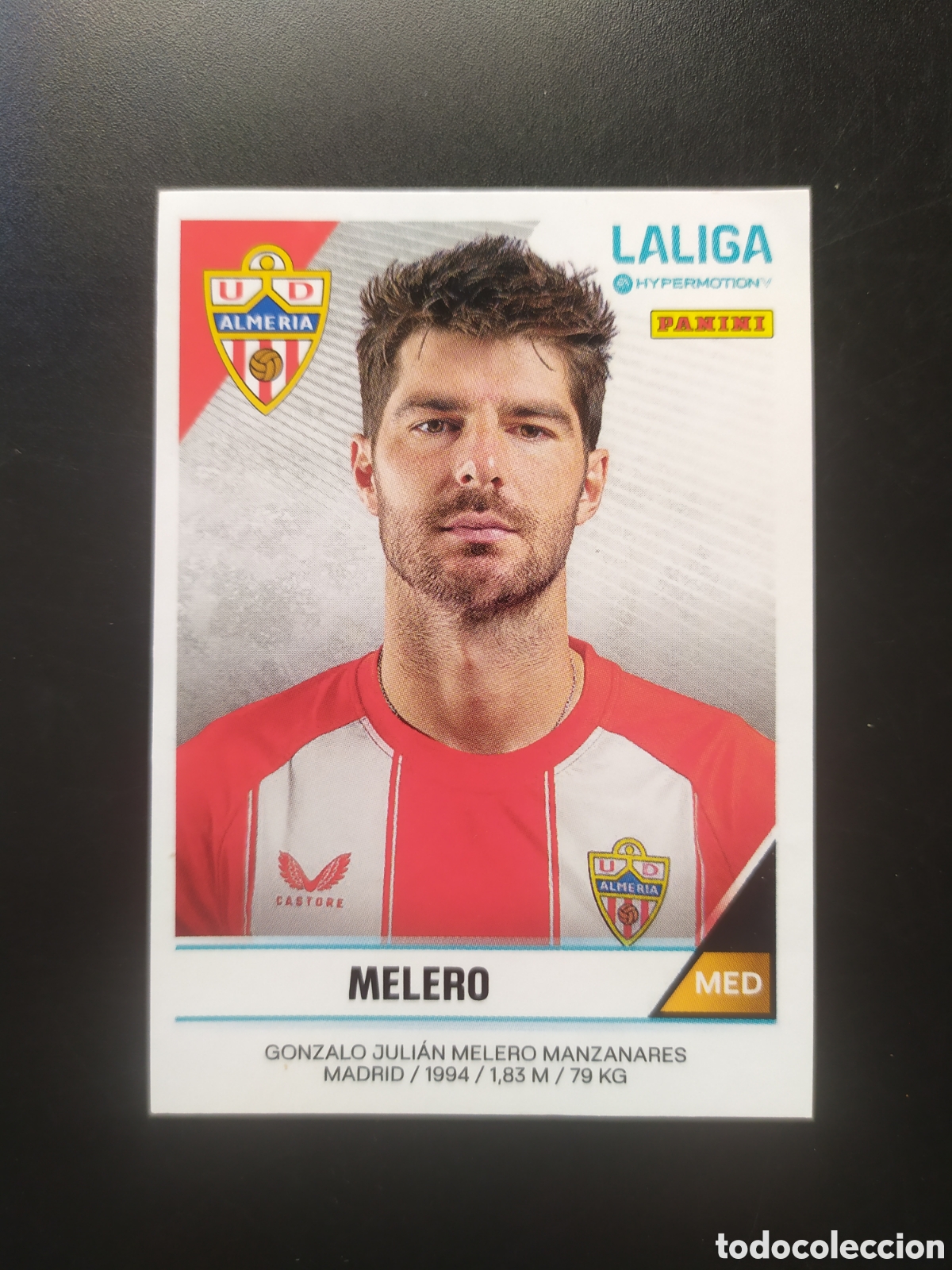Figurine di Calcio: Liga Hypermotion 2024 2025 24 25 panini Melero n&deg; 35 Almeria