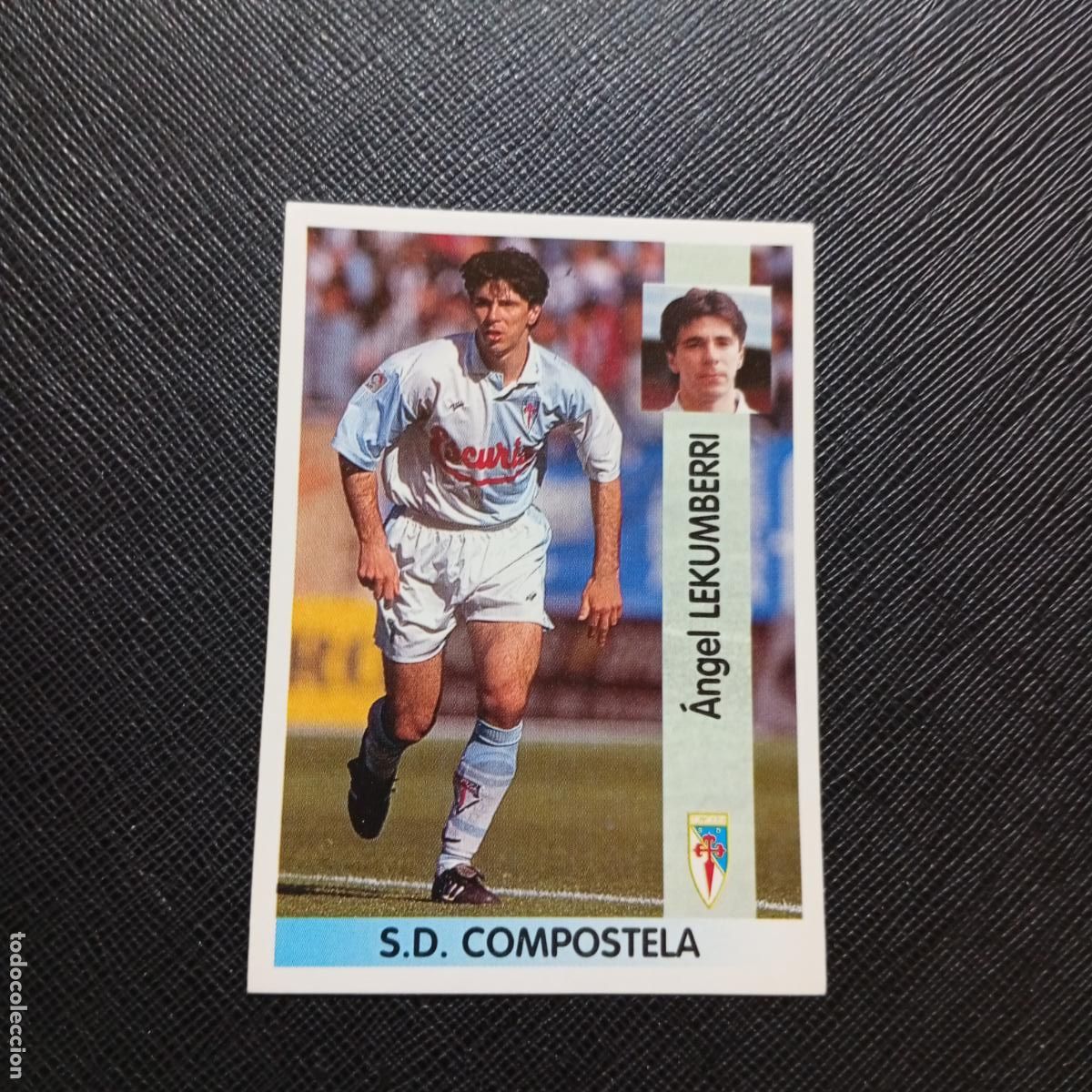Cartes &agrave; collectionner de Football: 154 LEKUMBERRI COMPOSTELA PANINI 1996 1997 CROMO FUTBOL LIGA 96 97 - SIN PEGAR - A191 PG145 B