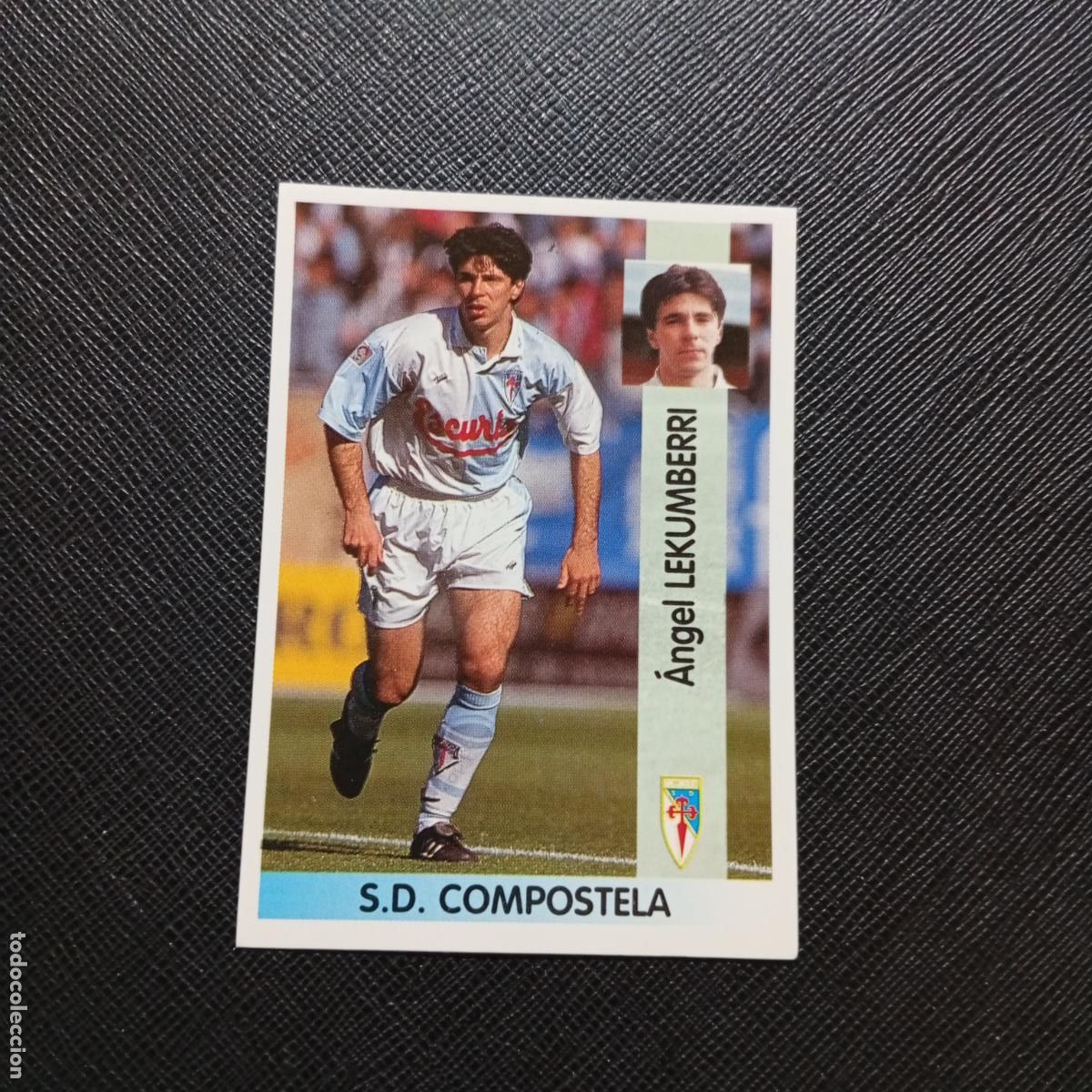 Cartes &agrave; collectionner de Football: 154 LEKUMBERRI COMPOSTELA PANINI 1996 1997 CROMO FUTBOL LIGA 96 97 - SIN PEGAR - A191 PG154