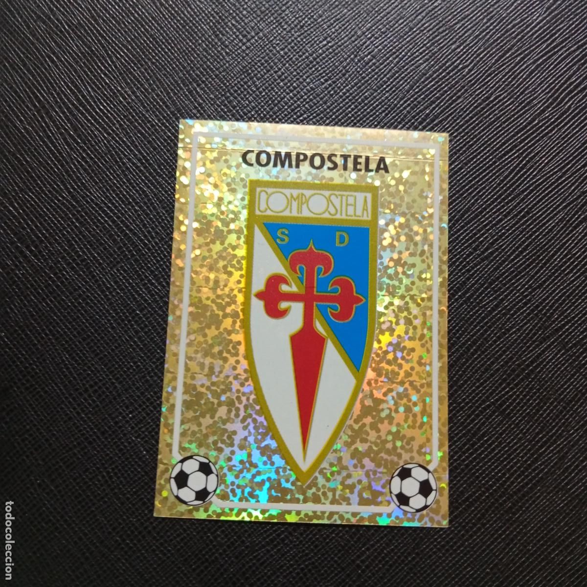 Cromos de F&uacute;tbol: B ESCUDO COMPOSTELA PANINI 1996 1997 CROMO FUTBOL LIGA 96 97 - SIN PEGAR - A191 PG172