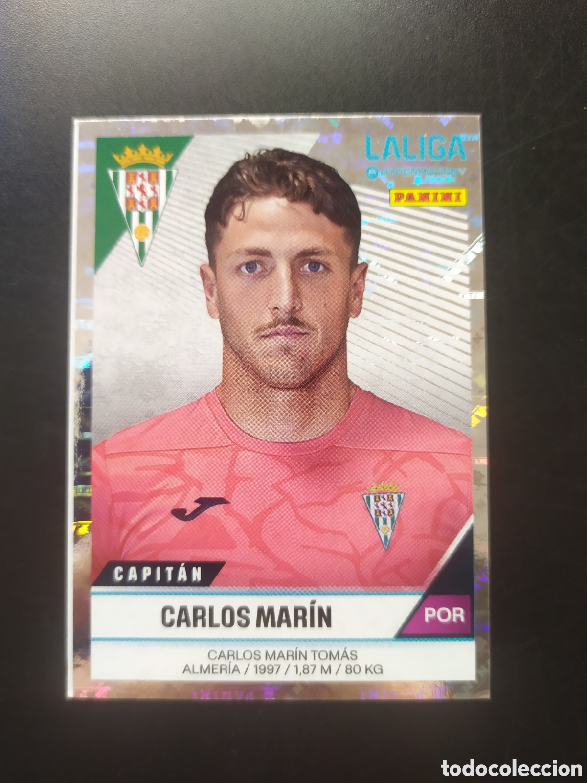 Cromos de F&uacute;tbol: Liga Hypermotion 2024 2025 24 25 panini Carlos Mar&iacute;n n&deg; 118 C&oacute;rdoba