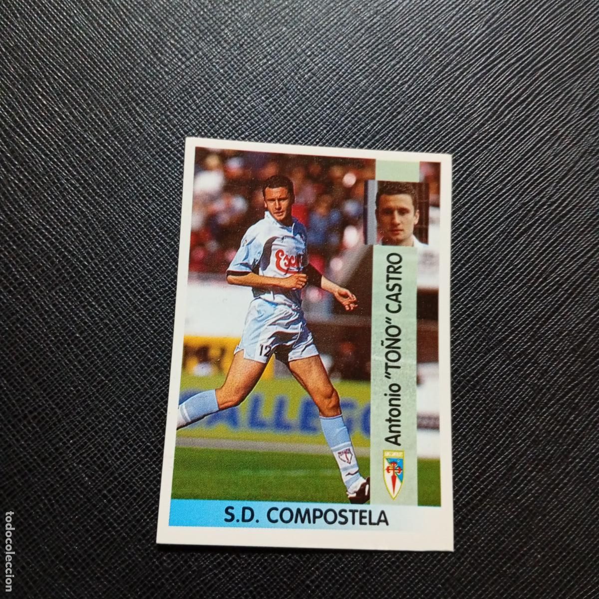 Cromos de F&uacute;tbol: 148 TO&Ntilde;O CASTRO COMPOSTELA PANINI 1996 1997 CROMO FUTBOL LIGA 96 97 - SIN PEGAR - A191 PG217 B
