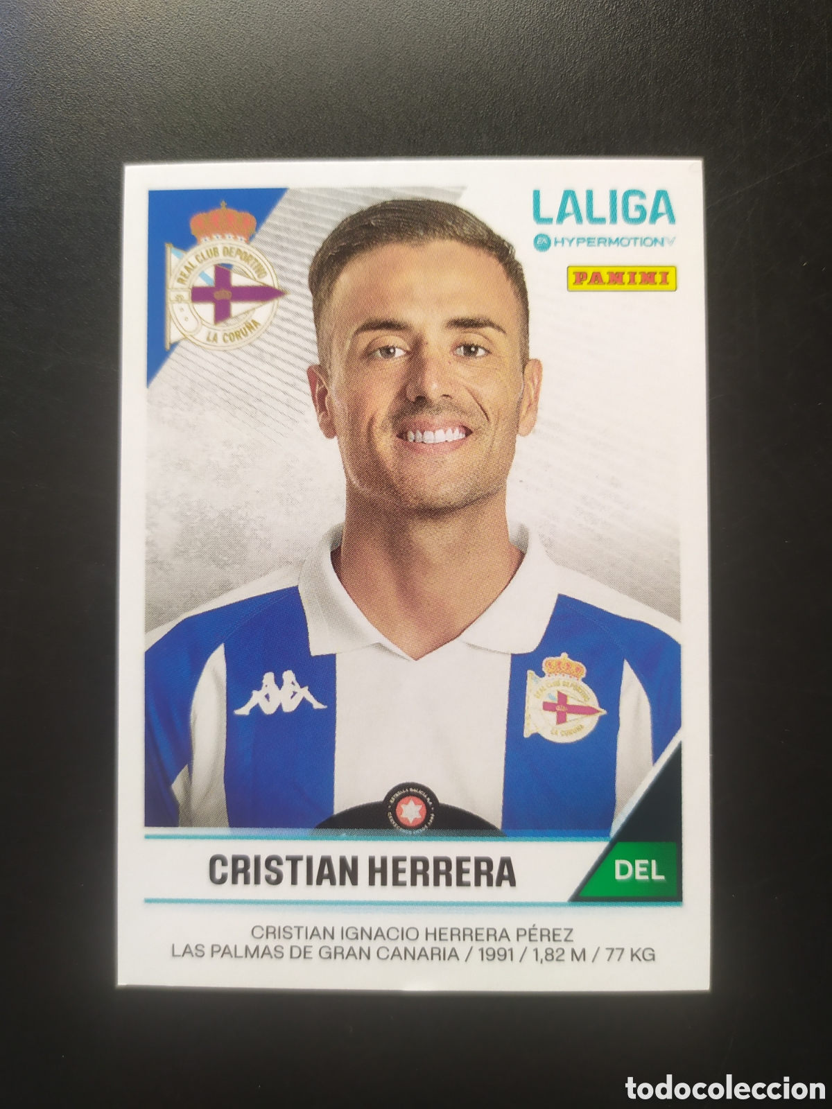 Cromos de Futebol: Liga Hypermotion 2024 2025 24 25 panini Cristian Herrera n&deg; 150 Deportivo Coru&ntilde;a