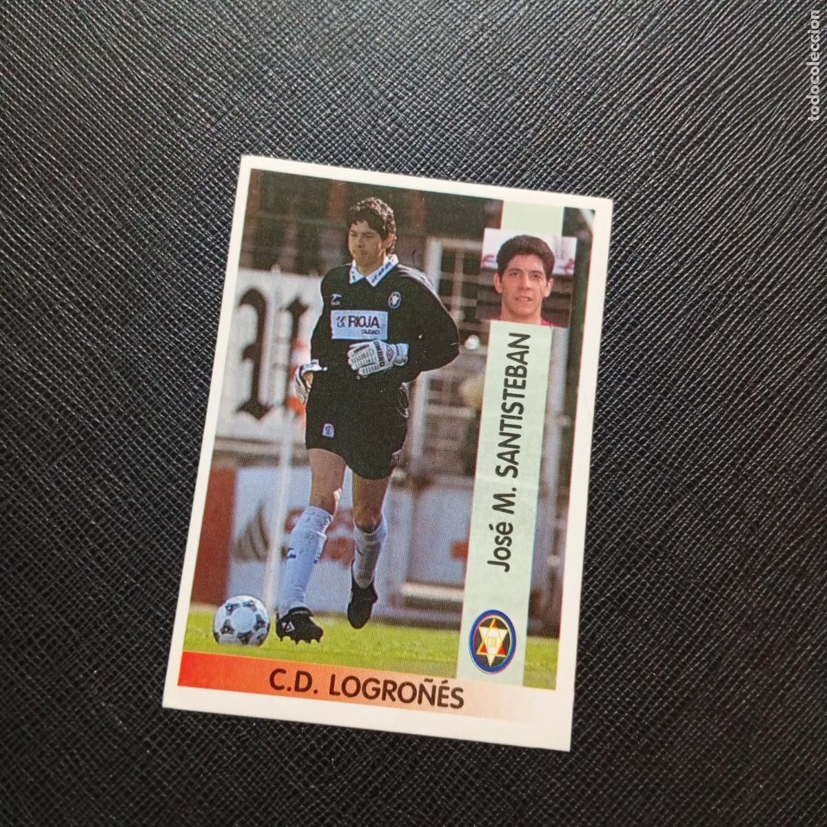 Cromos de Futebol: 305 SANTISTEBAN LOGRO&Ntilde;ES PANINI 1996 1997 CROMO FUTBOL LIGA 96 97 - SIN PEGAR - A191 PG244