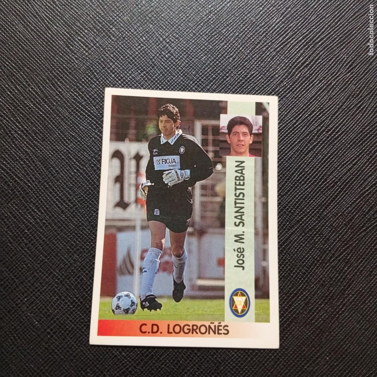 Cromos de Futebol: 305 SANTISTEBAN LOGRO&Ntilde;ES PANINI 1996 1997 CROMO FUTBOL LIGA 96 97 - SIN PEGAR - A191 PG217