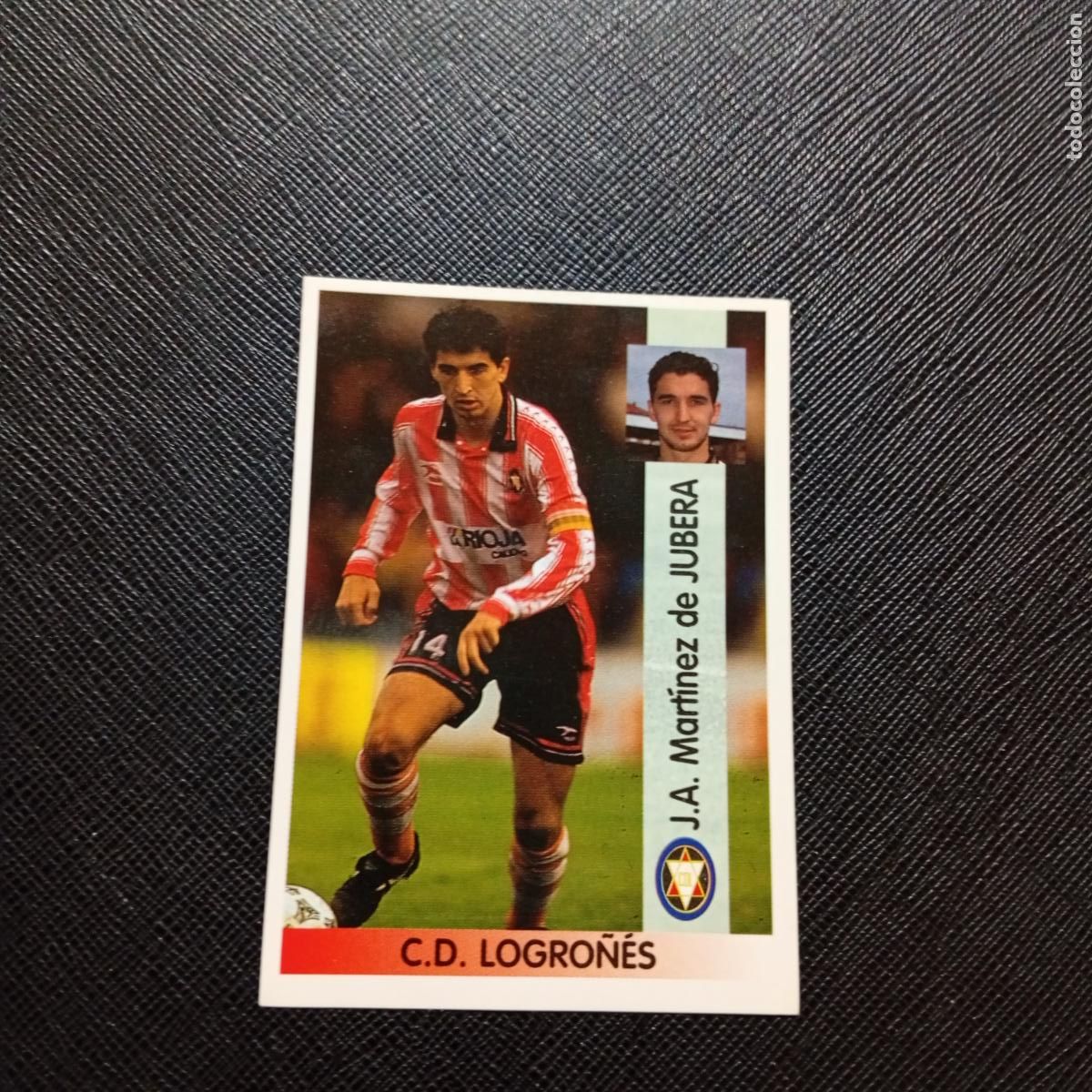 Cromos de F&uacute;tbol: 310 JUBERA LOGRO&Ntilde;ES PANINI 1996 1997 CROMO FUTBOL LIGA 96 97 - SIN PEGAR - A191 PG217