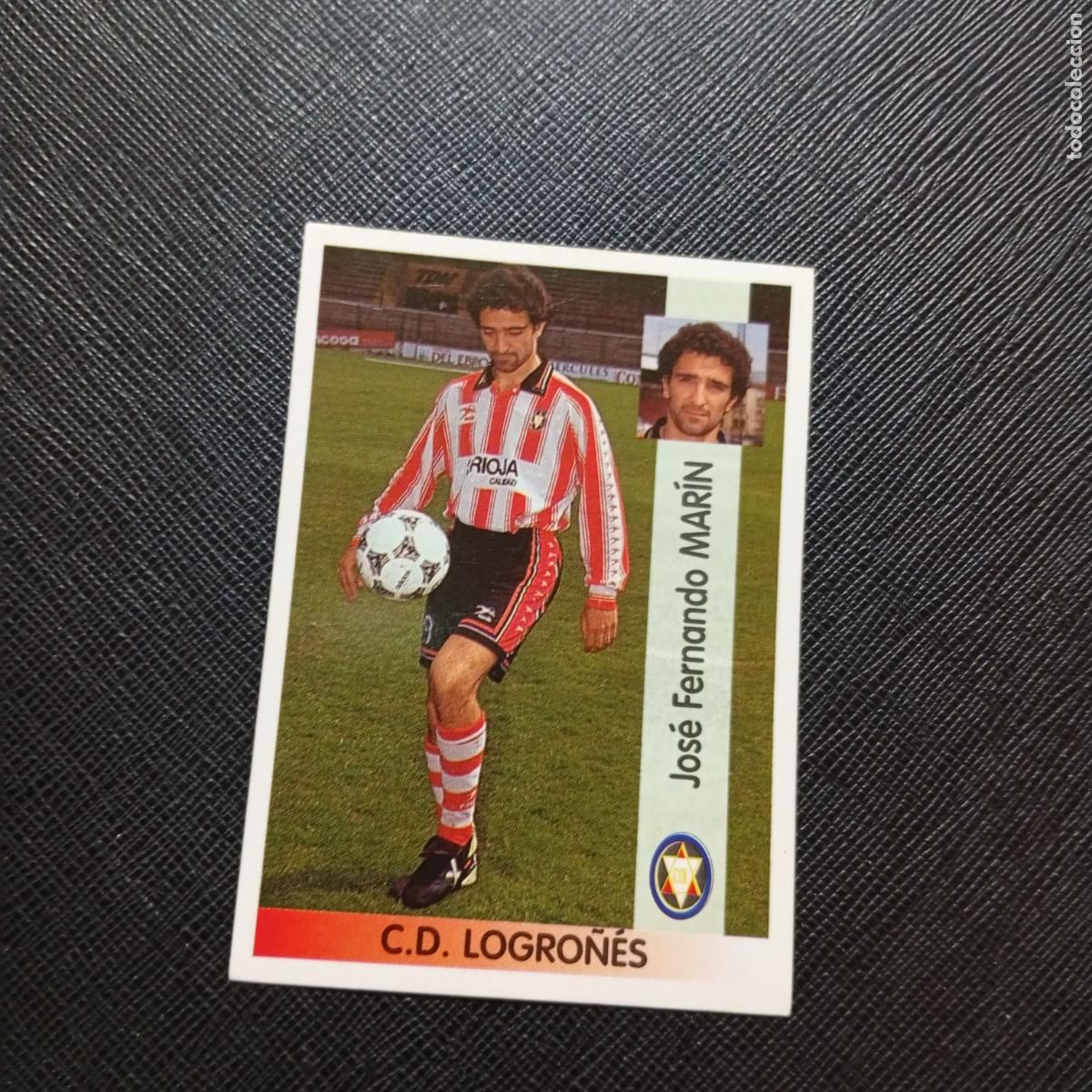 Cromos de F&uacute;tbol: 312 MARIN LOGRO&Ntilde;ES PANINI 1996 1997 CROMO FUTBOL LIGA 96 97 - SIN PEGAR - A191 PG226 B