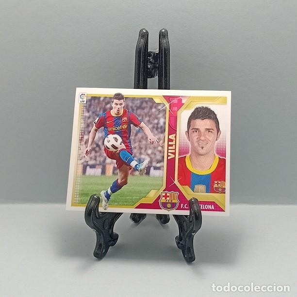 Cromos de F&uacute;tbol: 16 DAVID VILLA FC BARCELONA CROMO LIGA EDICIONES ESTE 2011-12 2011 2012 11 12 NUEVO NUNCA PEGADO