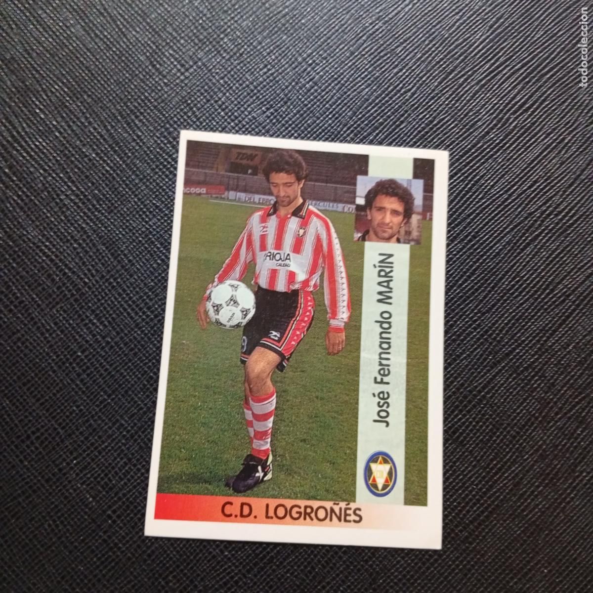 Cromos de F&uacute;tbol: 312 MARIN LOGRO&Ntilde;ES PANINI 1996 1997 CROMO FUTBOL LIGA 96 97 - SIN PEGAR - A191 PG271