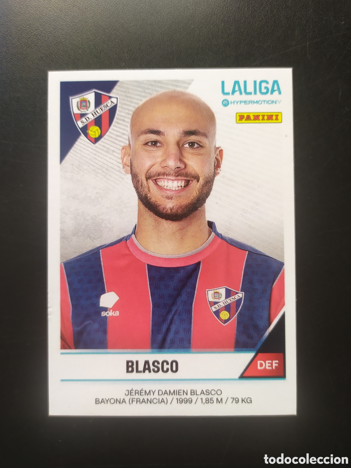 Cromos de F&uacute;tbol: Liga Hypermotion 2024 2025 24 25 panini Blasco n&deg; 257 Huesca