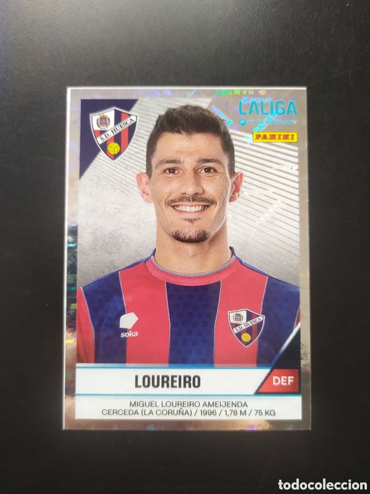 Cromos de F&uacute;tbol: Liga Hypermotion 2024 2025 24 25 panini Loureiro n&deg; 254 Huesca