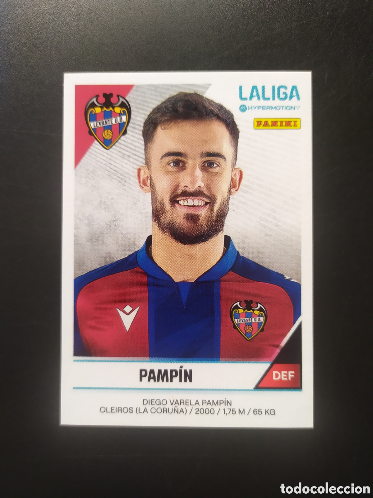Cromos de F&uacute;tbol: Liga Hypermotion 2024 2025 24 25 panini Pampin n&deg; 276 Levante