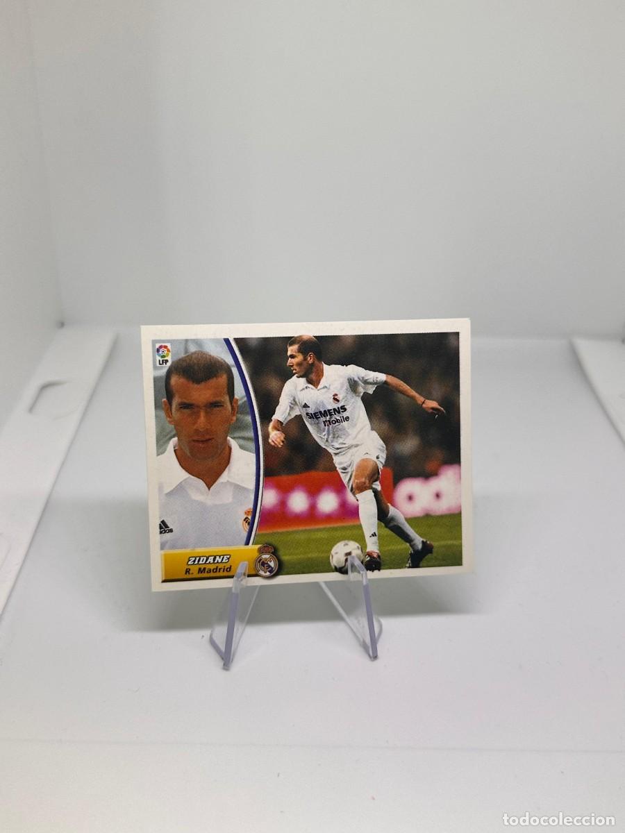 Cromos de F&uacute;tbol: Cromo Zidane Real Madrid liga este 2003 2004 03 04 sin pegar