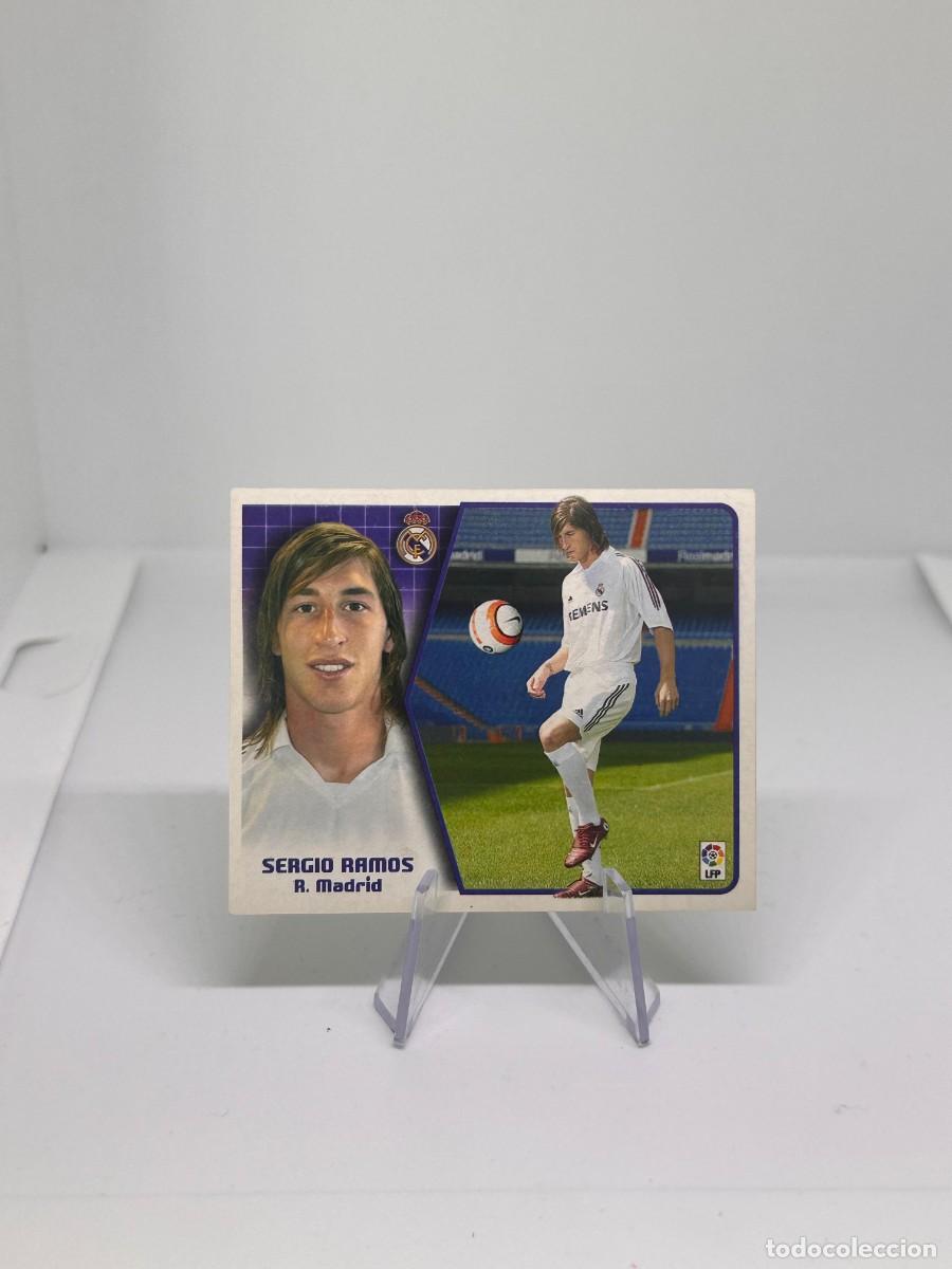 Cromos de F&uacute;tbol: Cromo Fichaje 48 Sergio Ramos Real Madrid Liga este 2005 2006 05 06 sin pegar