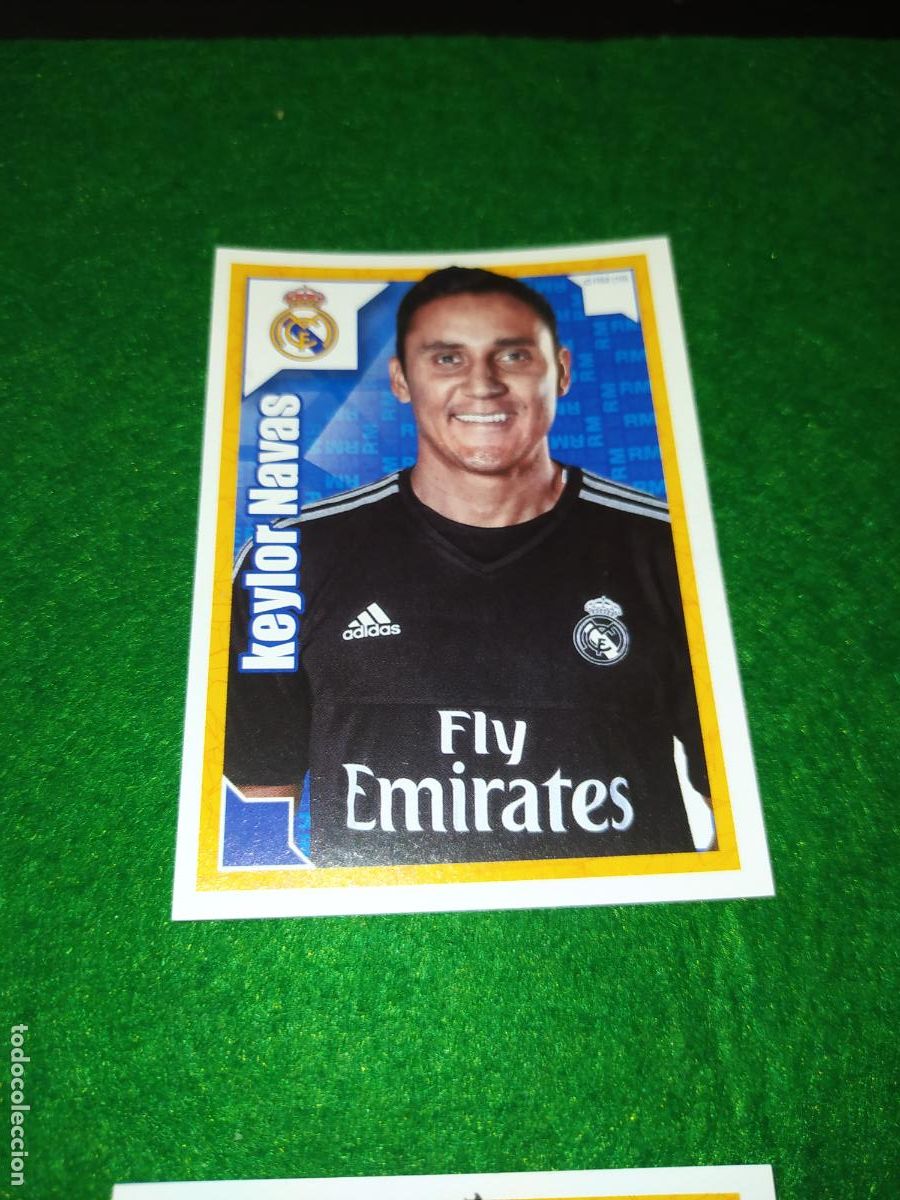 Fu&szlig;ball-Sticker: COLECCION OFICIAL DEL REAL MADRID 2015 2016 - N&ordm; 22 KEYLOR NAVAS