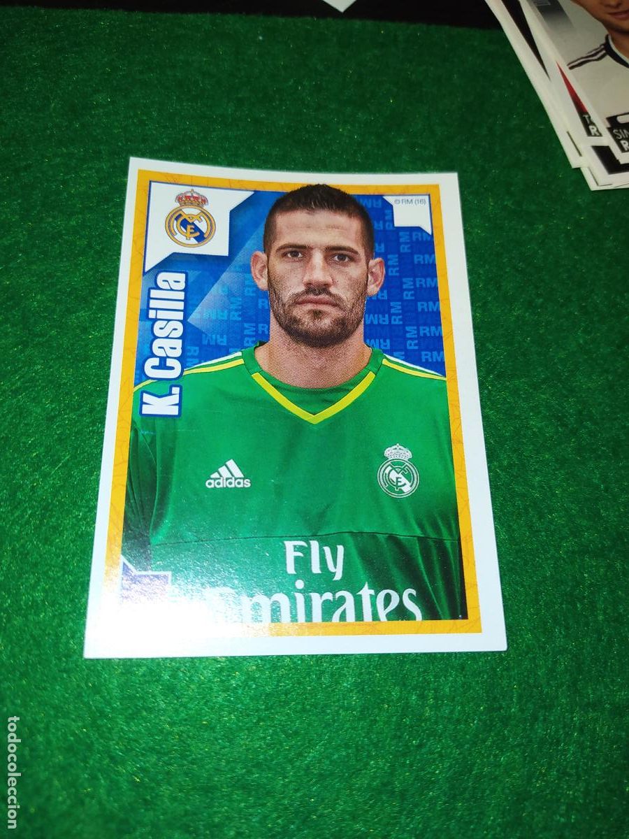 Cromos de F&uacute;tbol: COLECCION OFICIAL DEL REAL MADRID 2015 2016 - N&ordm; 99 K. CASILLA