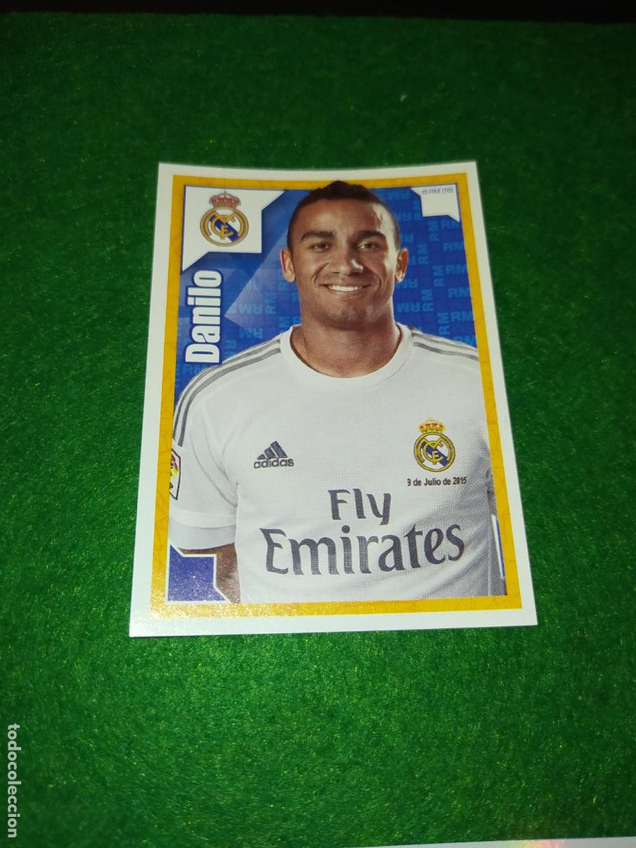 Cromos de F&uacute;tbol: COLECCION OFICIAL DEL REAL MADRID 2015 2016 - N&ordm; 144 DANILO